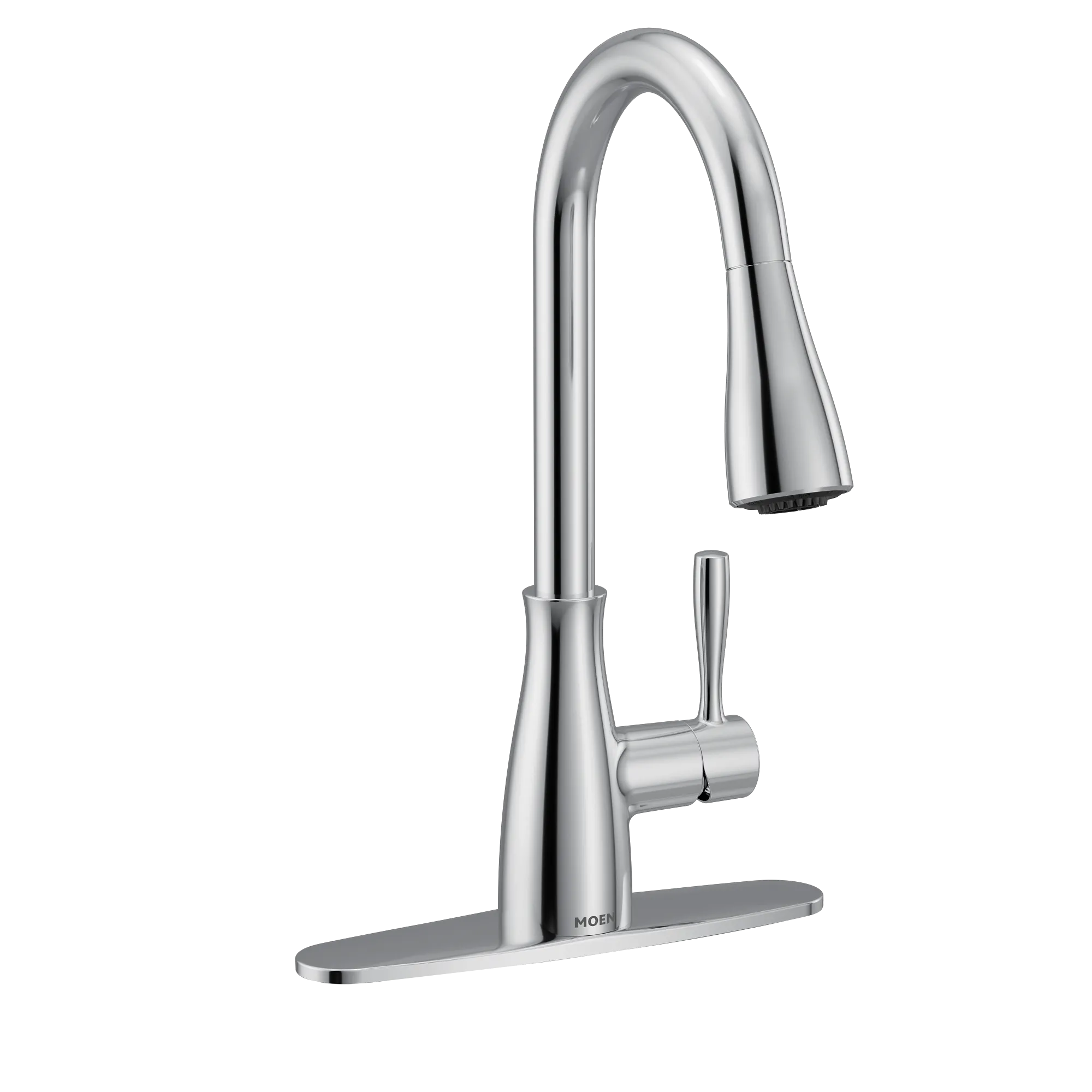 Elbur Chrome one-handle kitchen faucet - Image 3