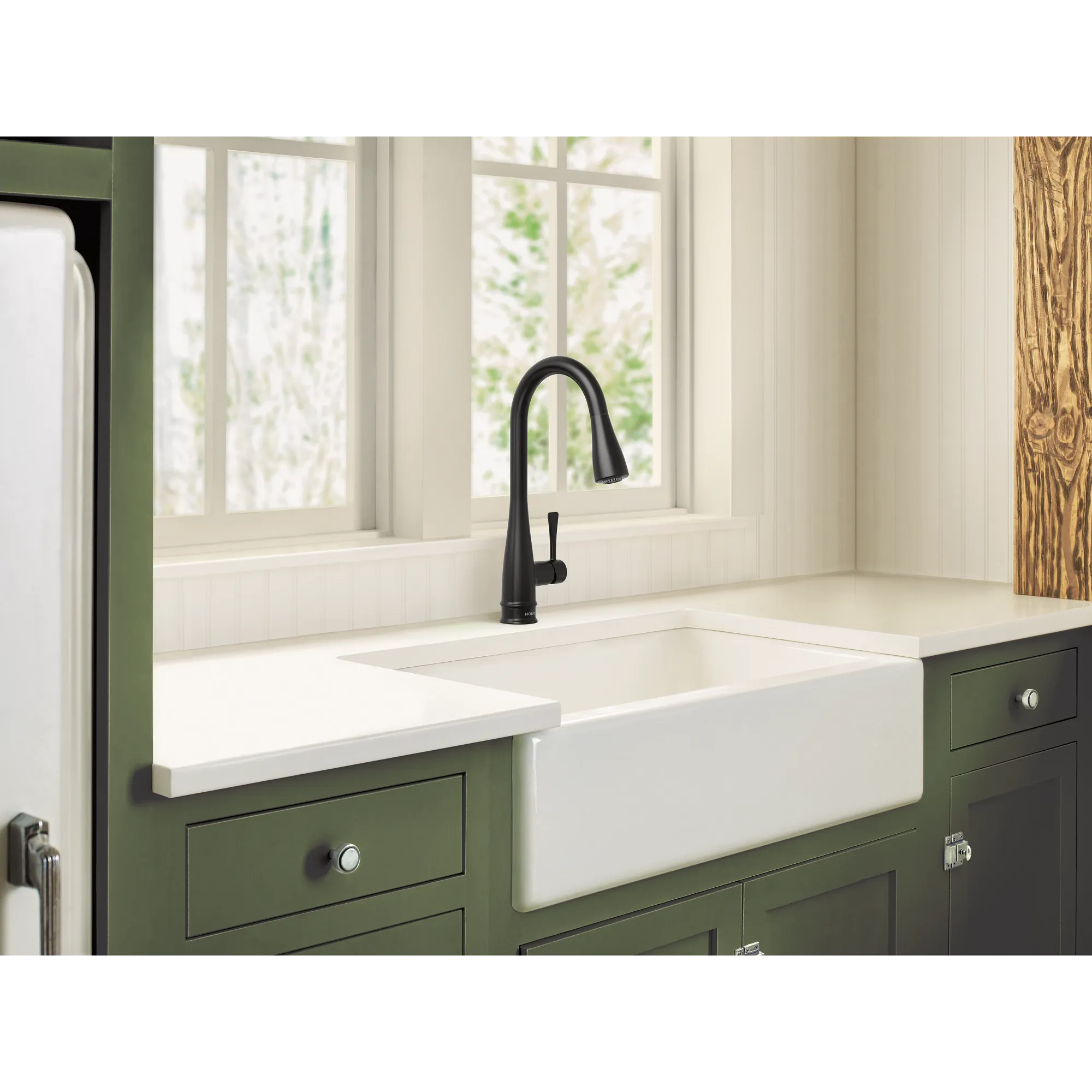 Riverwood Chrome one-handle kitchen faucet - Image 13