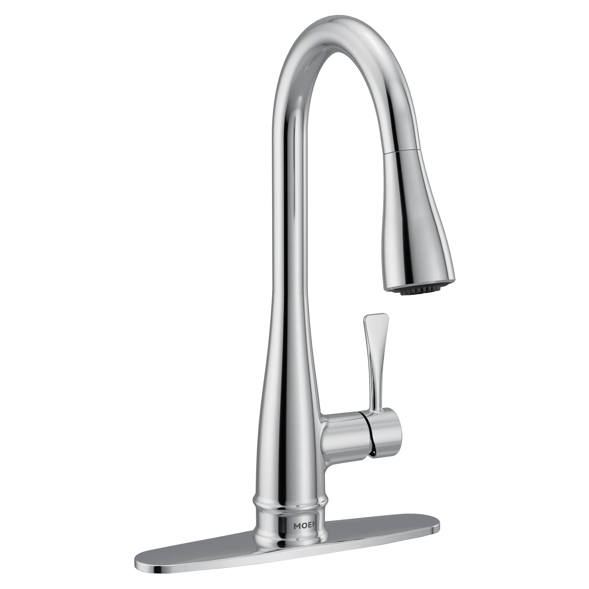 Riverwood Chrome one-handle kitchen faucet - Image 3