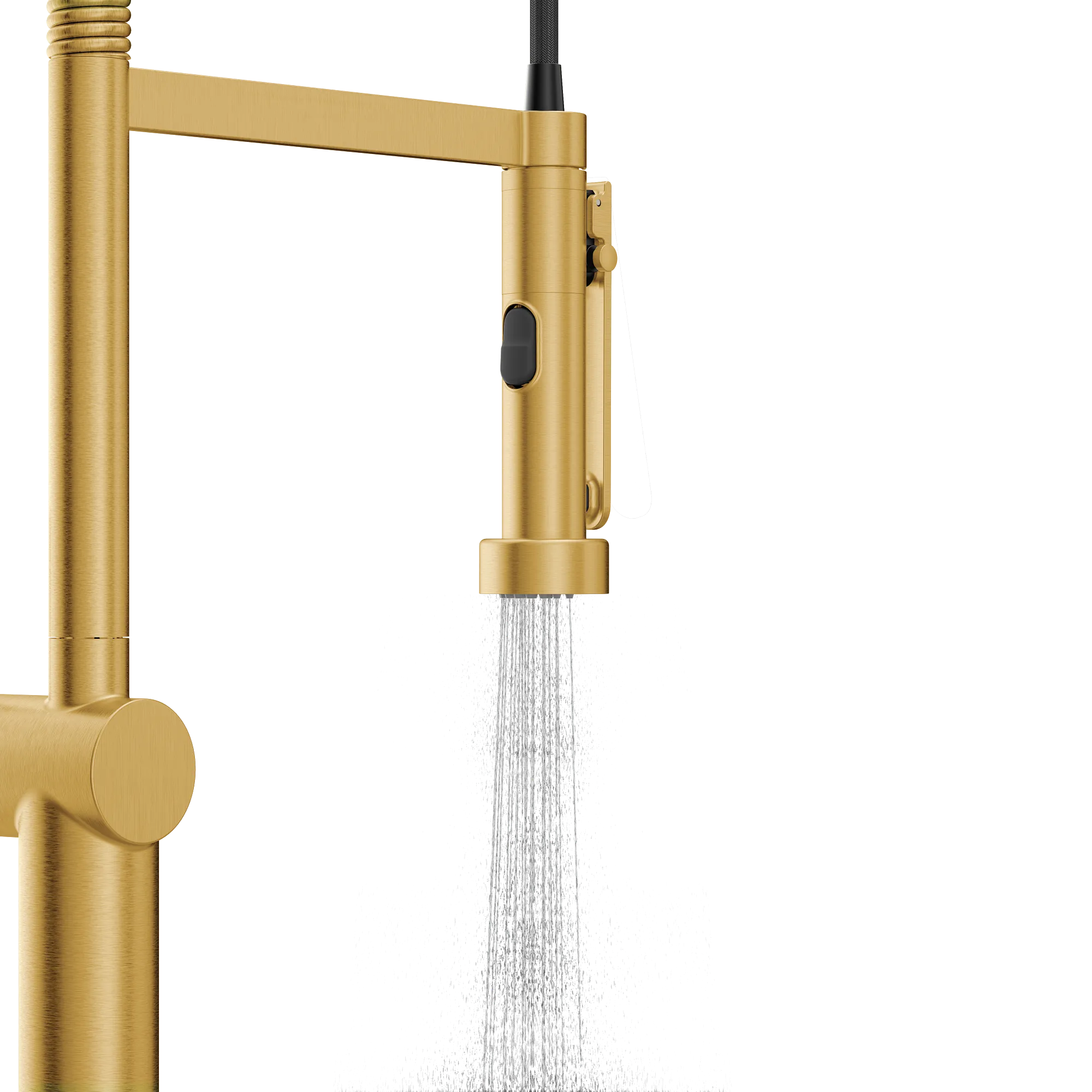 Cia One-Handle Pre-Rinse Spring Pulldown Kitchen Faucet - Image 38