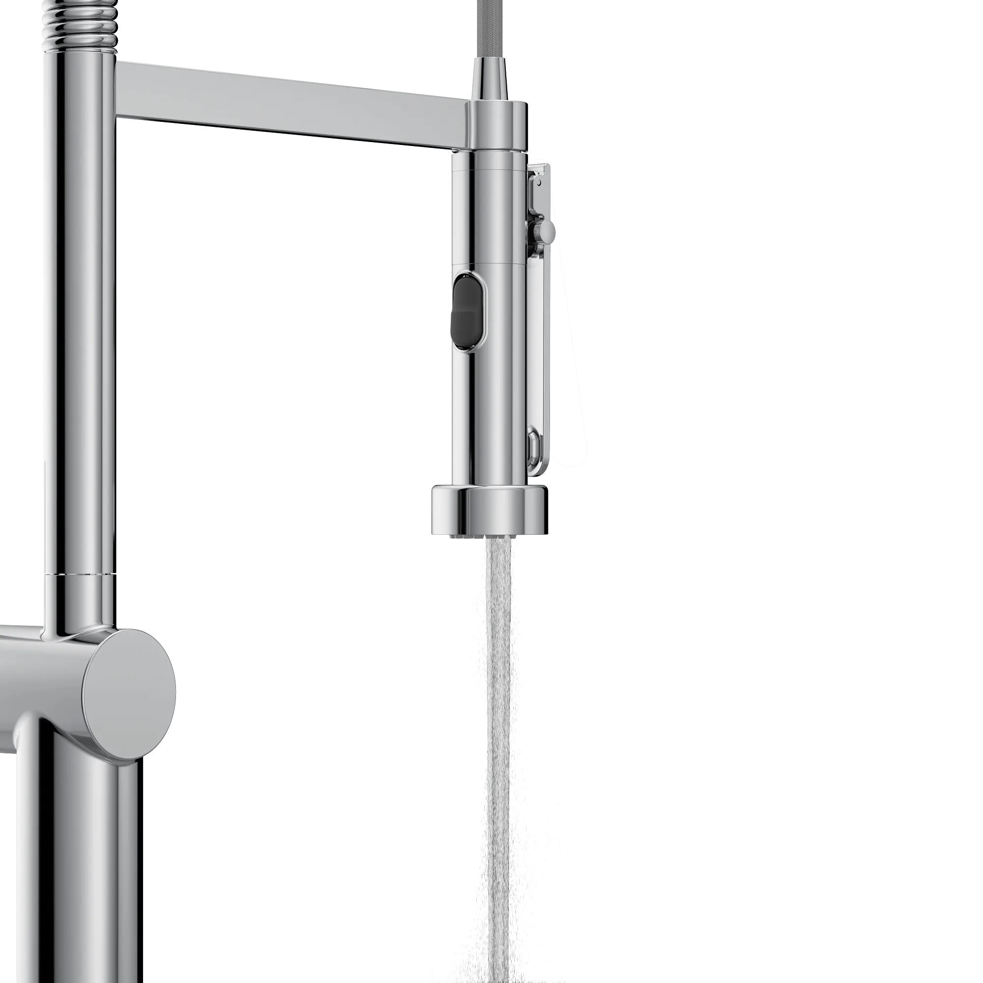 Cia One-Handle Pre-Rinse Spring Pulldown Kitchen Faucet - Image 7