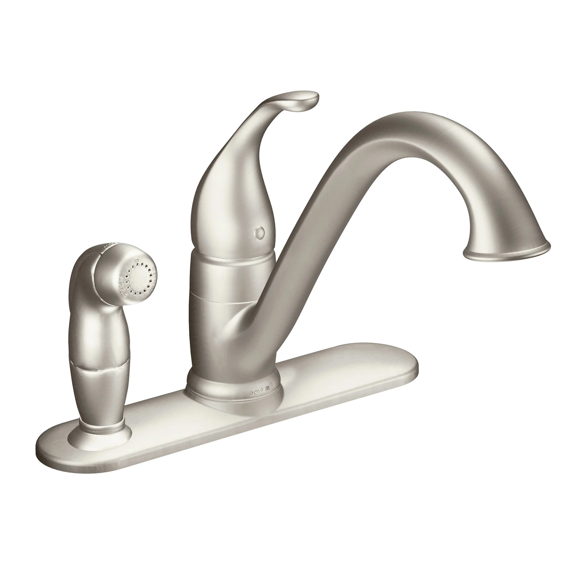 Camerist Chrome One-Handle Low Arc Kitchen Faucet - Image 10