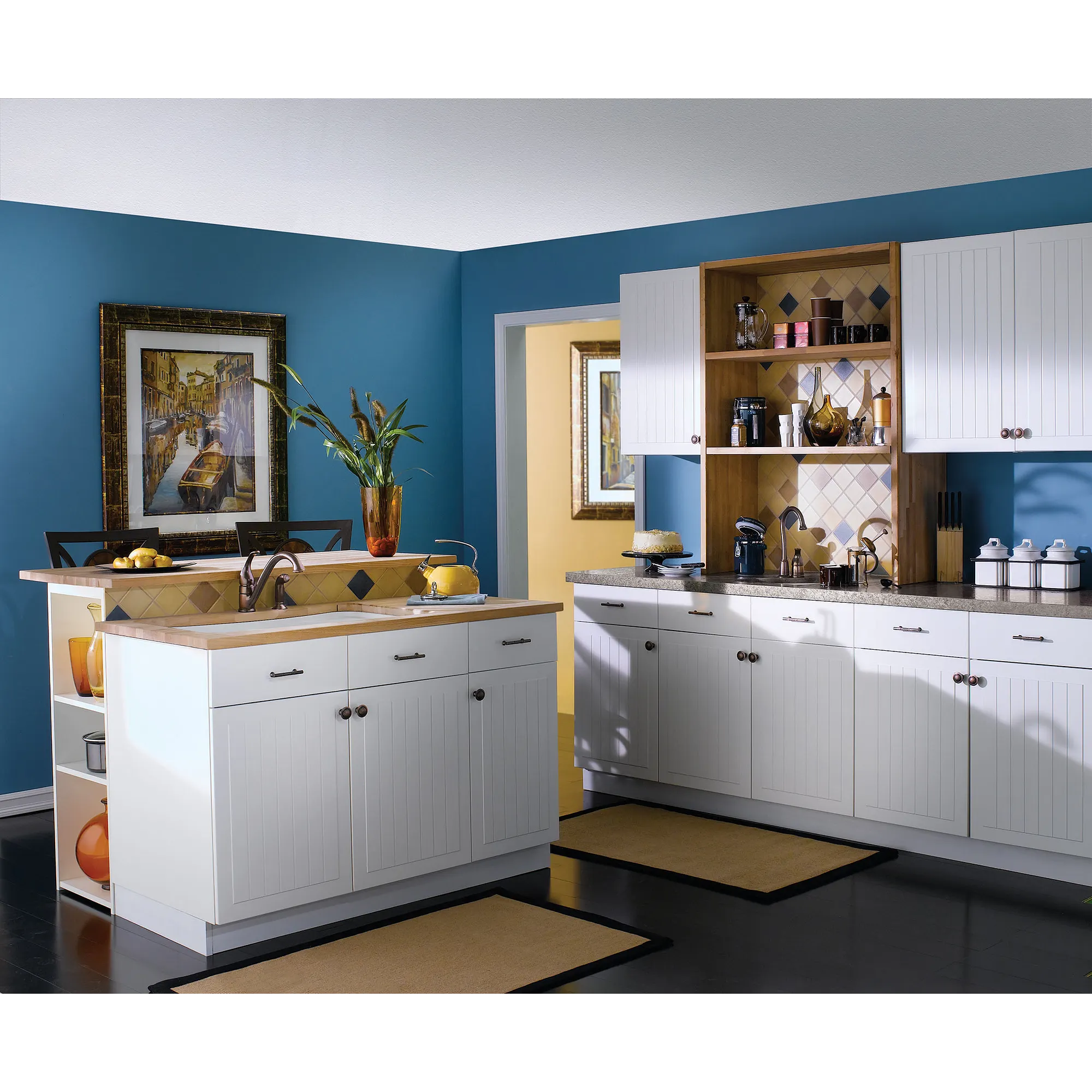 Camerist Chrome One-Handle Low Arc Kitchen Faucet - Image 4