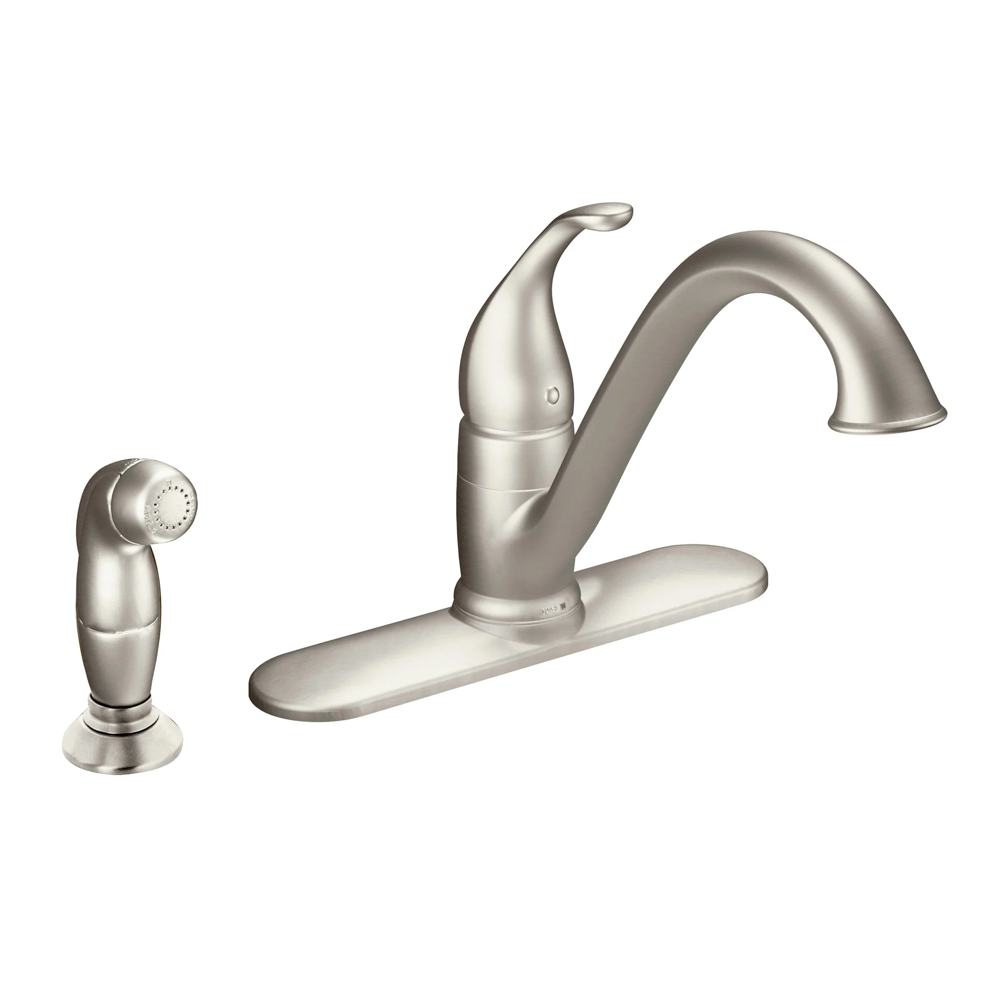 Camerist Chrome One-Handle Low Arc Kitchen Faucet - Image 6