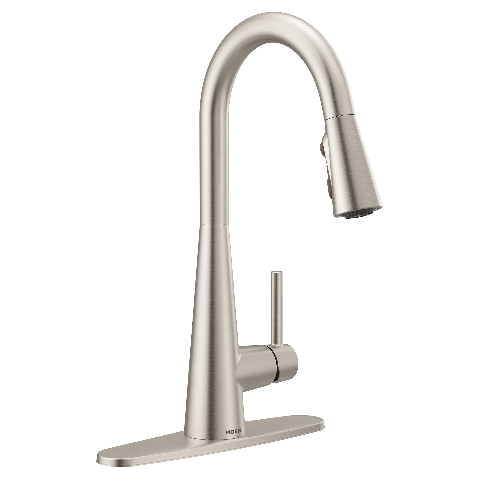 Sleek One-Handle High Arc Pulldown Kitchen Faucet - Image 25