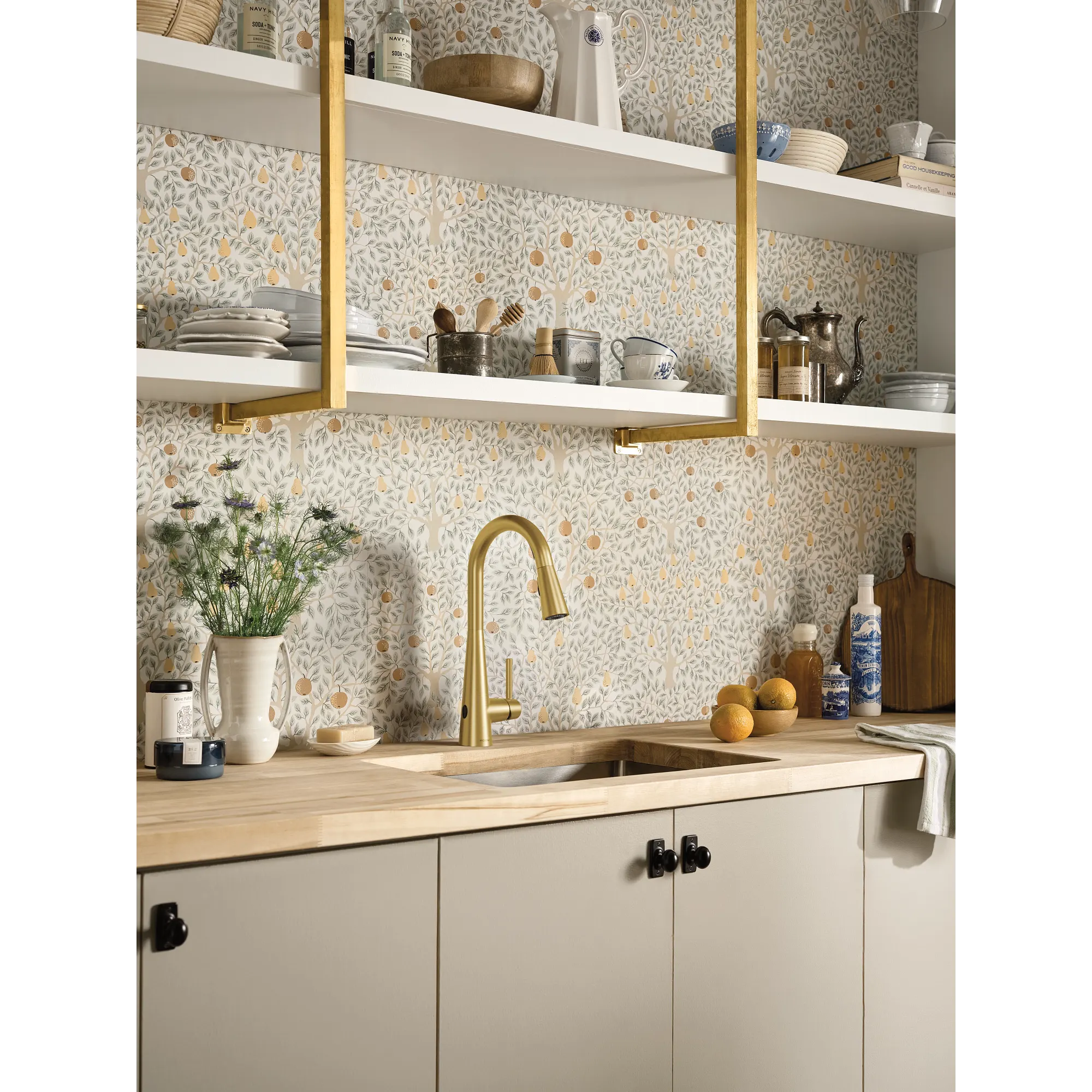 Sleek MotionSense Wave One-Handle Pulldown Touchless Kitchen Faucet - Image 20