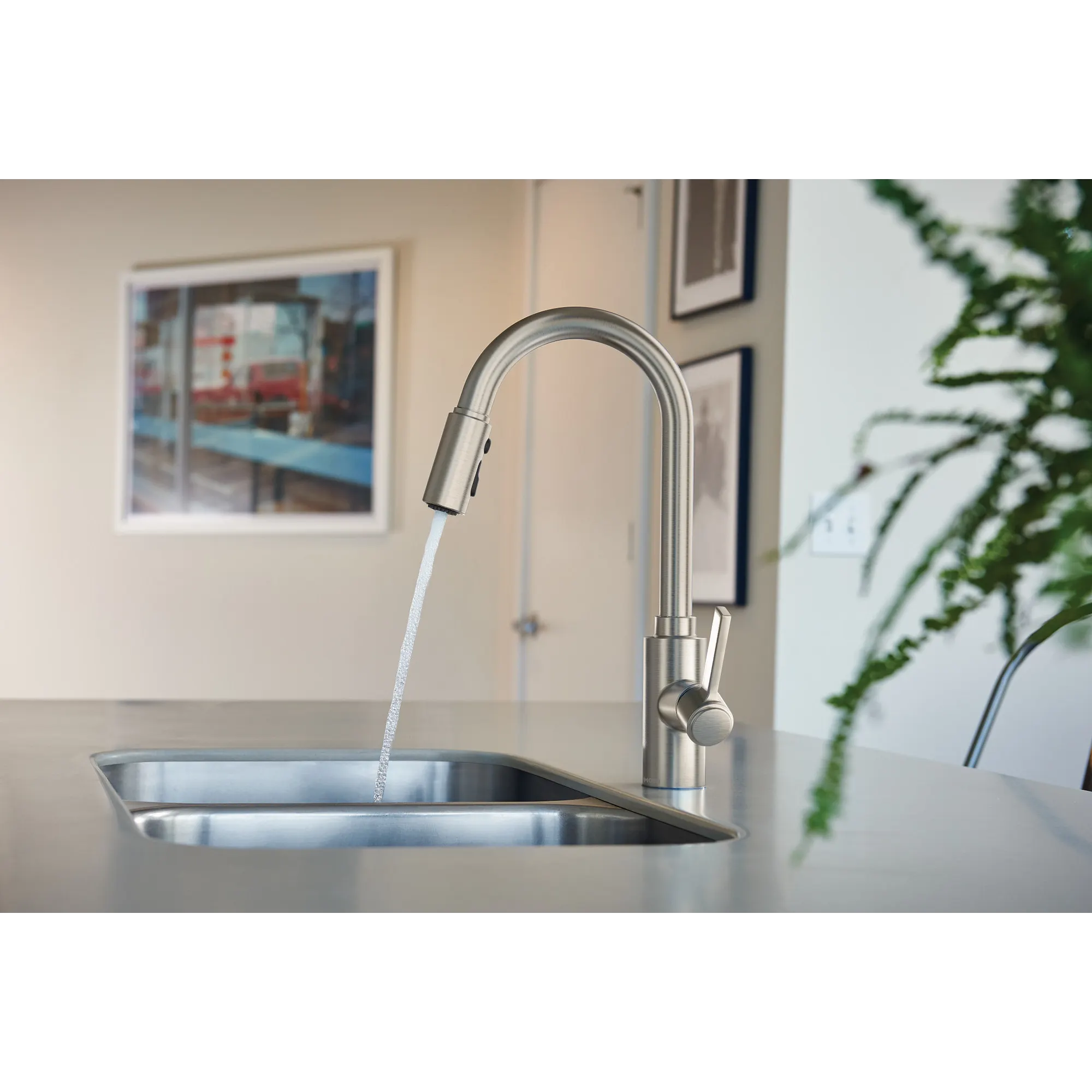Genta LX One-Handle High Arc Pulldown Kitchen Faucet - Image 13