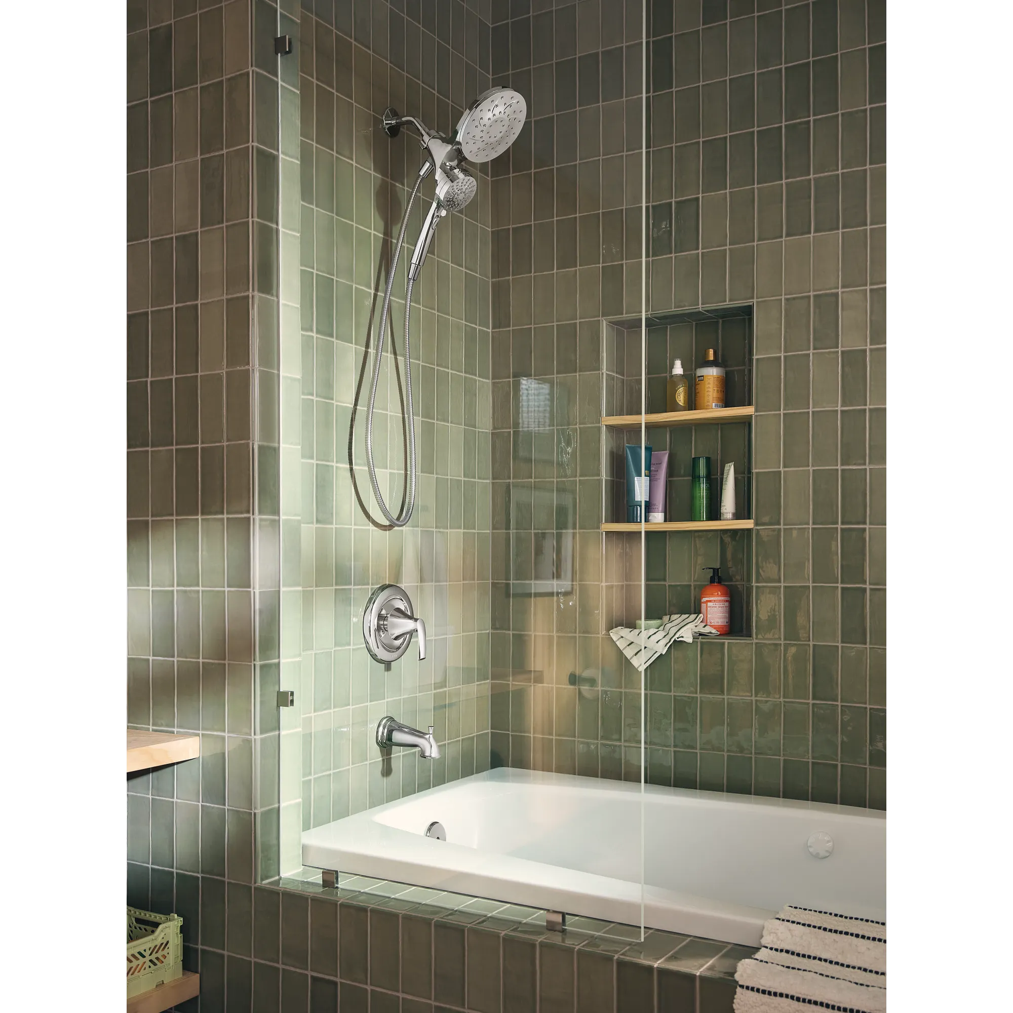 Graeden Chrome Posi-Temp(R) tub/shower - Image 2