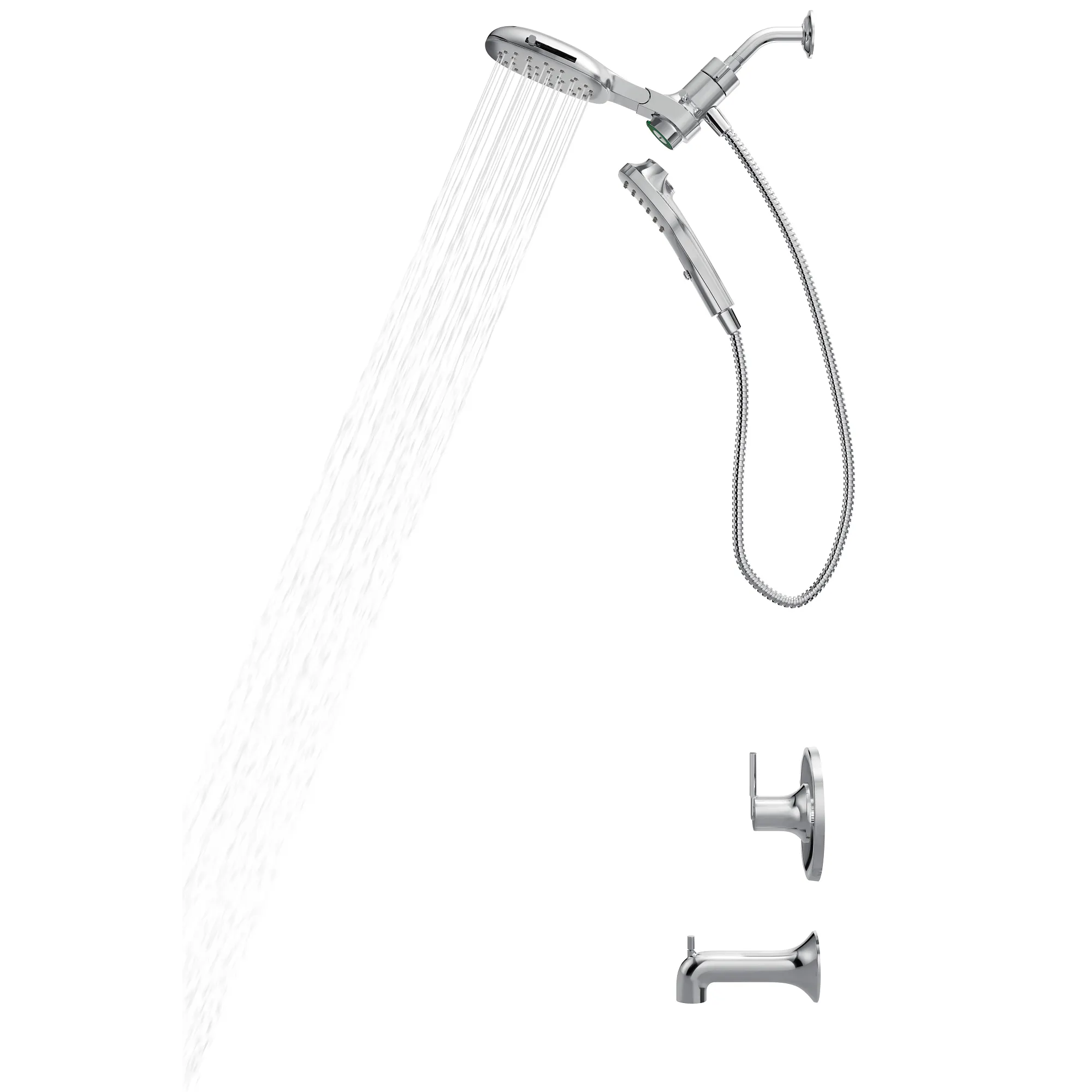Zyla Chrome Posi-Temp(R) tub/shower - Image 2