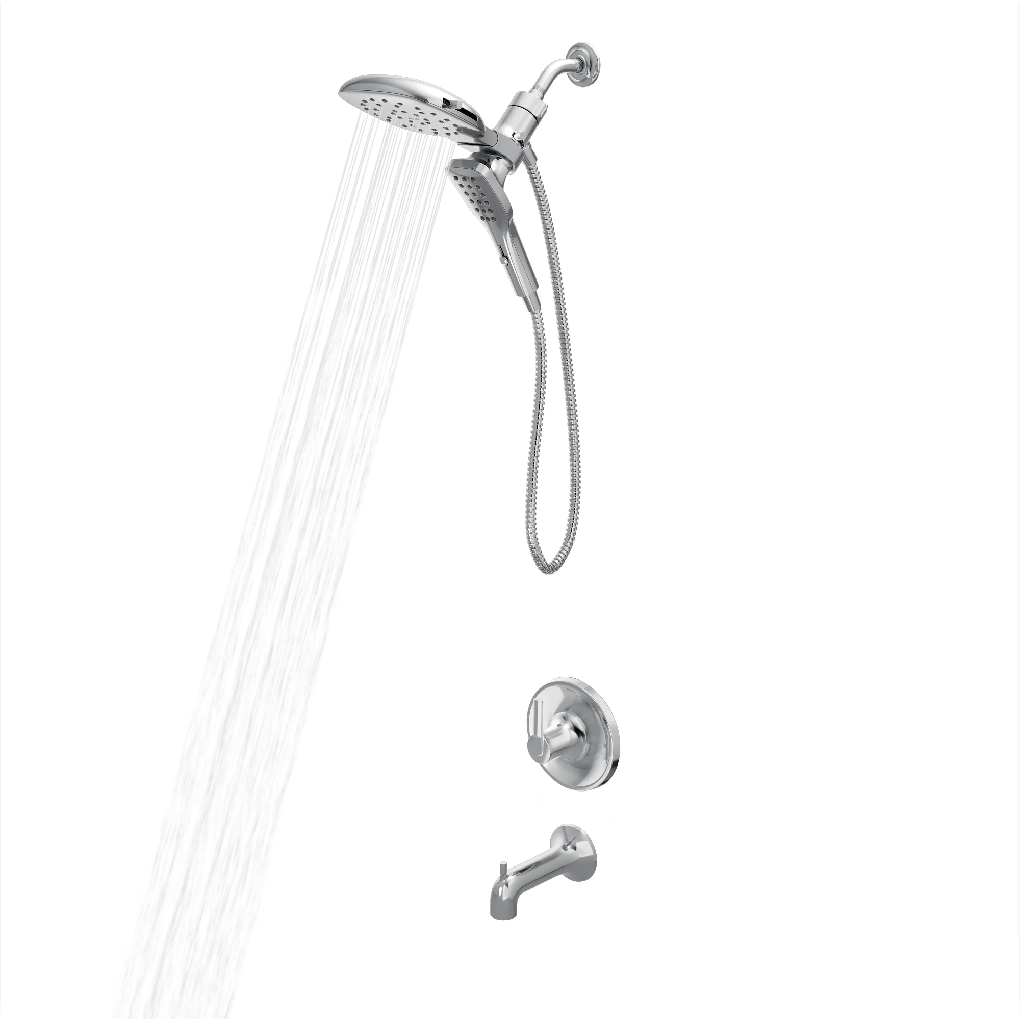 Zyla Chrome Posi-Temp(R) tub/shower - Image 3