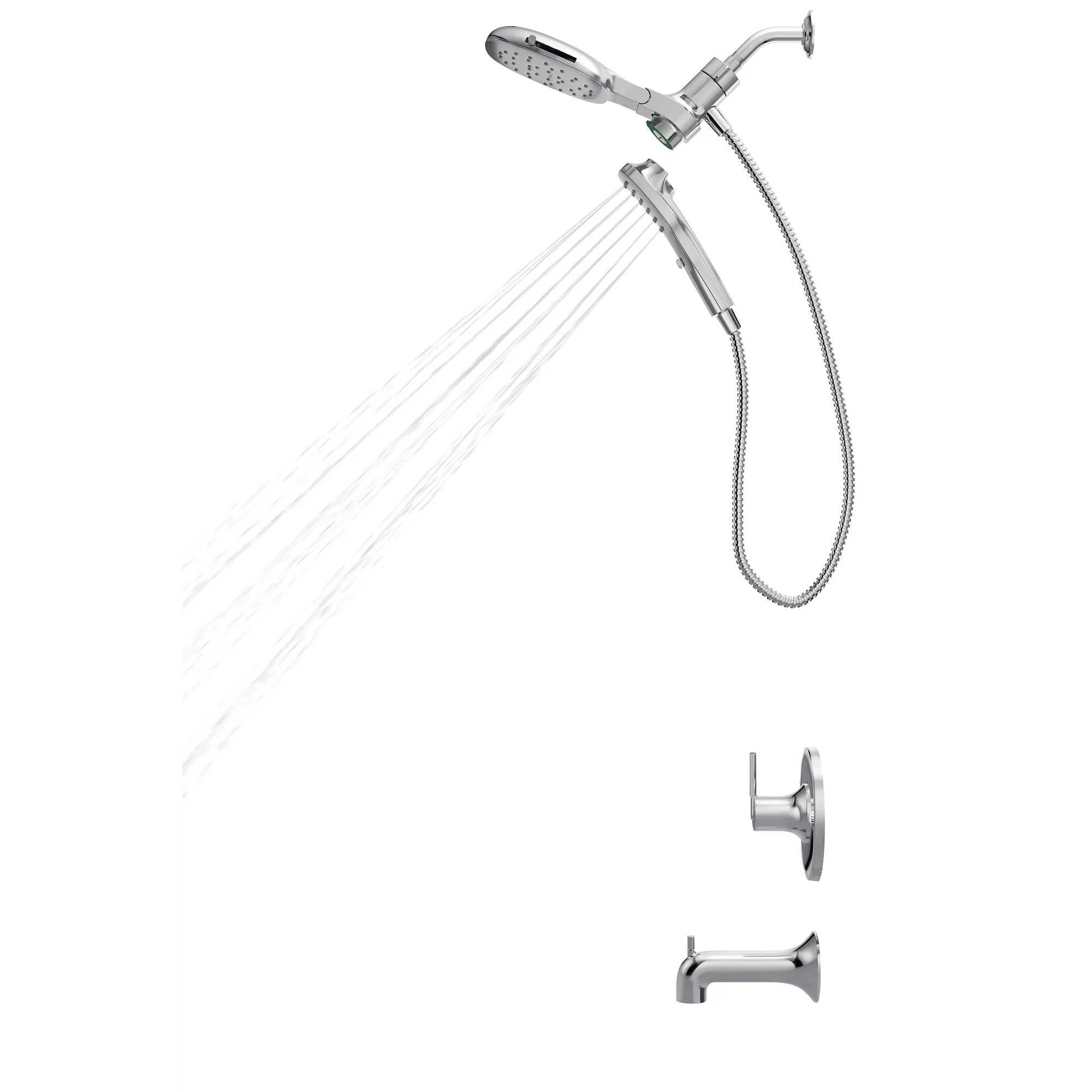 Zyla Chrome Posi-Temp(R) tub/shower - Image 4
