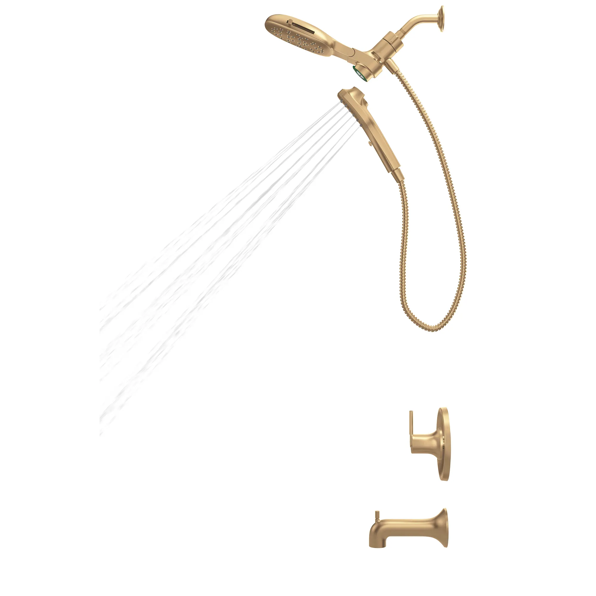 Zyla Chrome Posi-Temp(R) tub/shower - Image 44