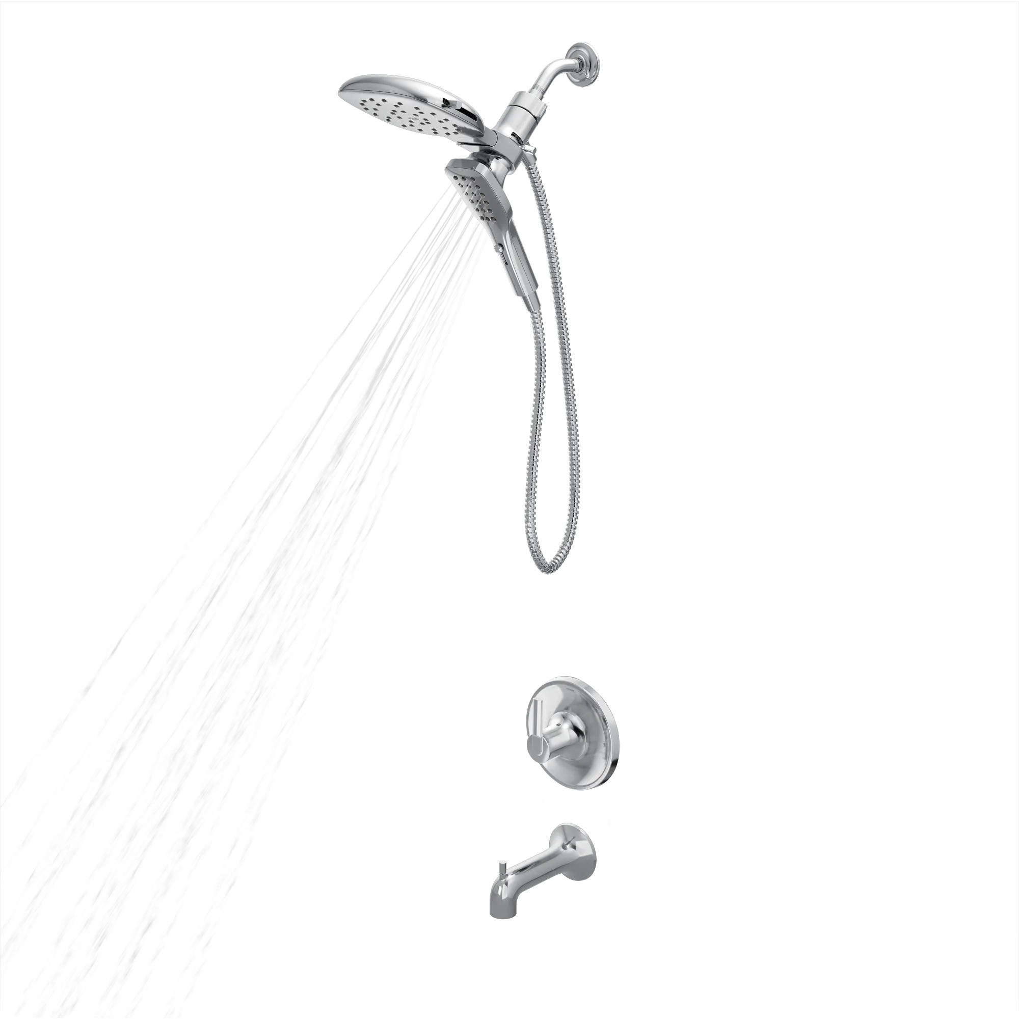 Zyla Chrome Posi-Temp(R) tub/shower - Image 6
