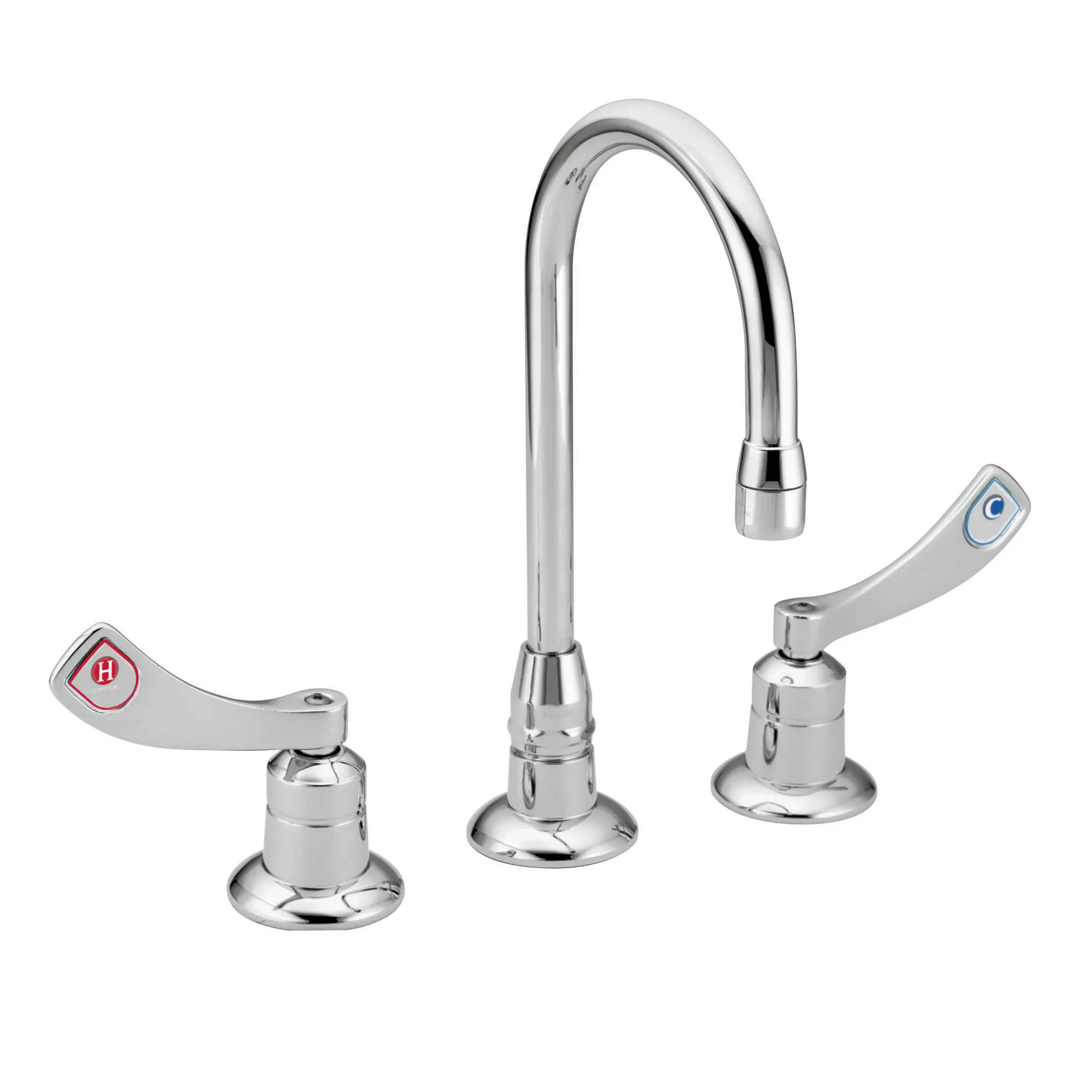 M-DURA Chrome two-handle lavatory faucet - Image 2