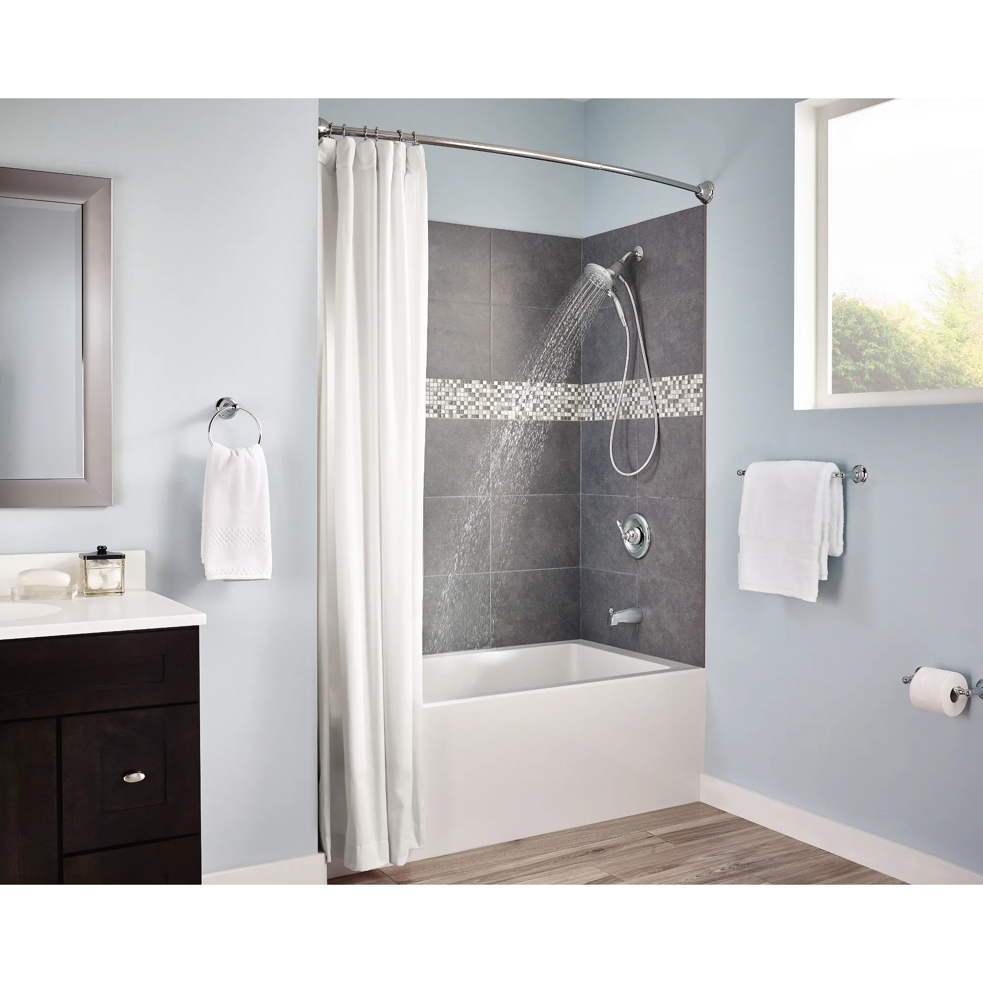 Caldwell Chrome Eco-Performance Tub/Shower - Image 2