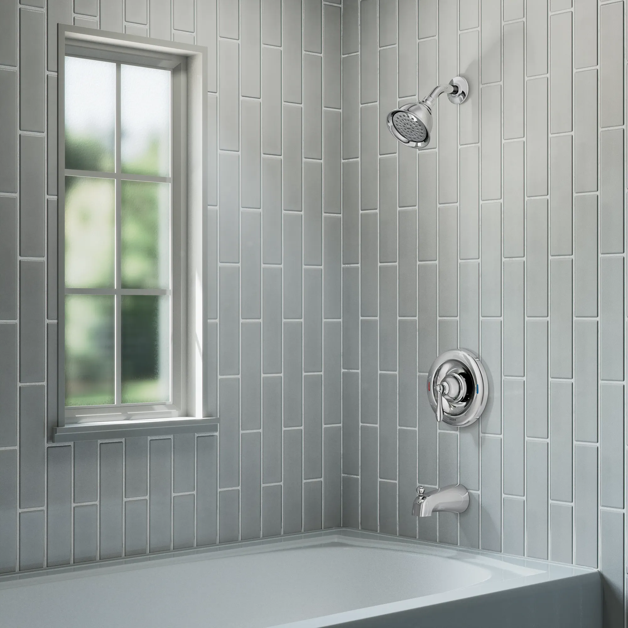 Caldwell Chrome Eco-Performance Tub/Shower - Image 3