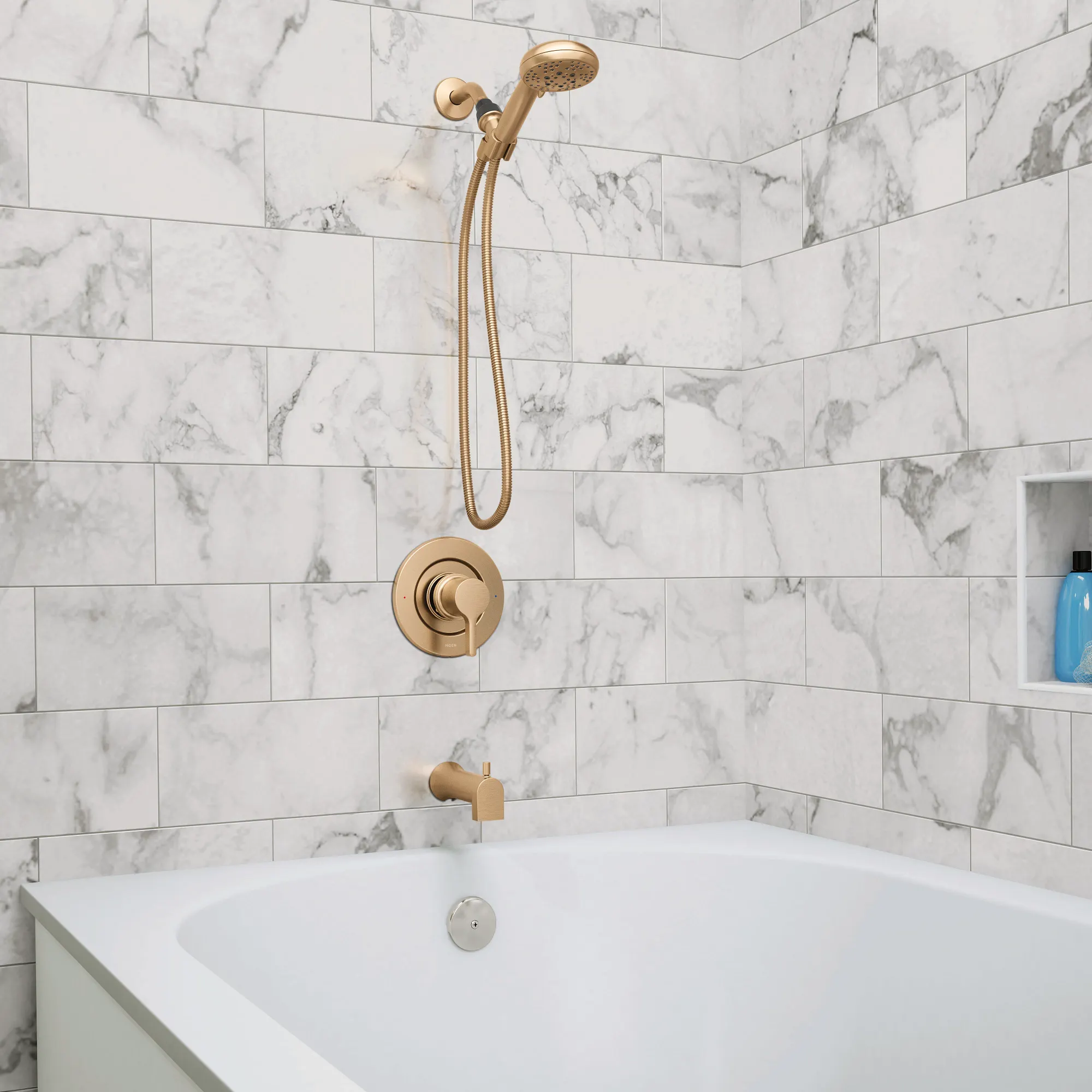 Beric Chrome Posi-Temp(R) tub/shower - Image 25