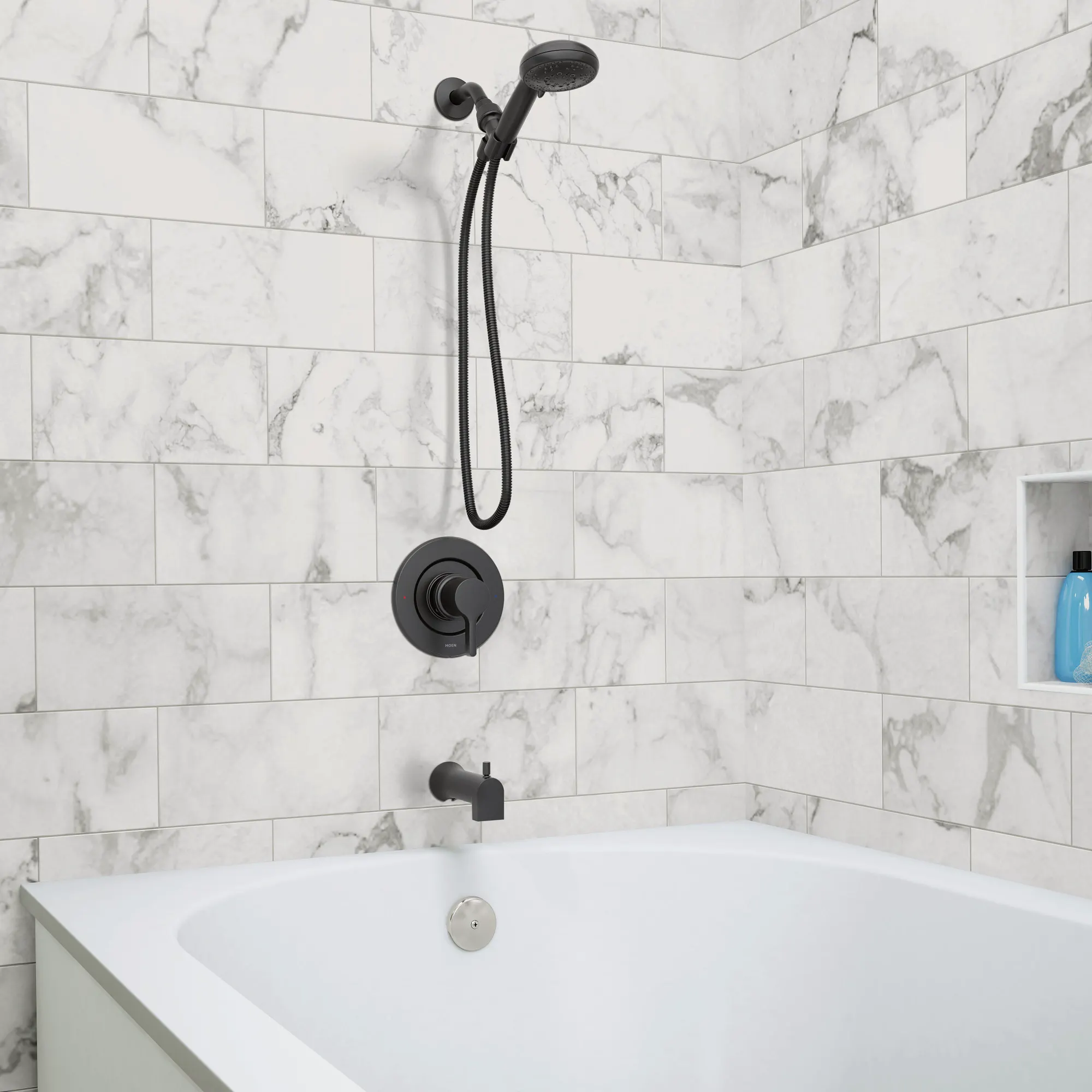 Beric Chrome Posi-Temp(R) tub/shower - Image 5