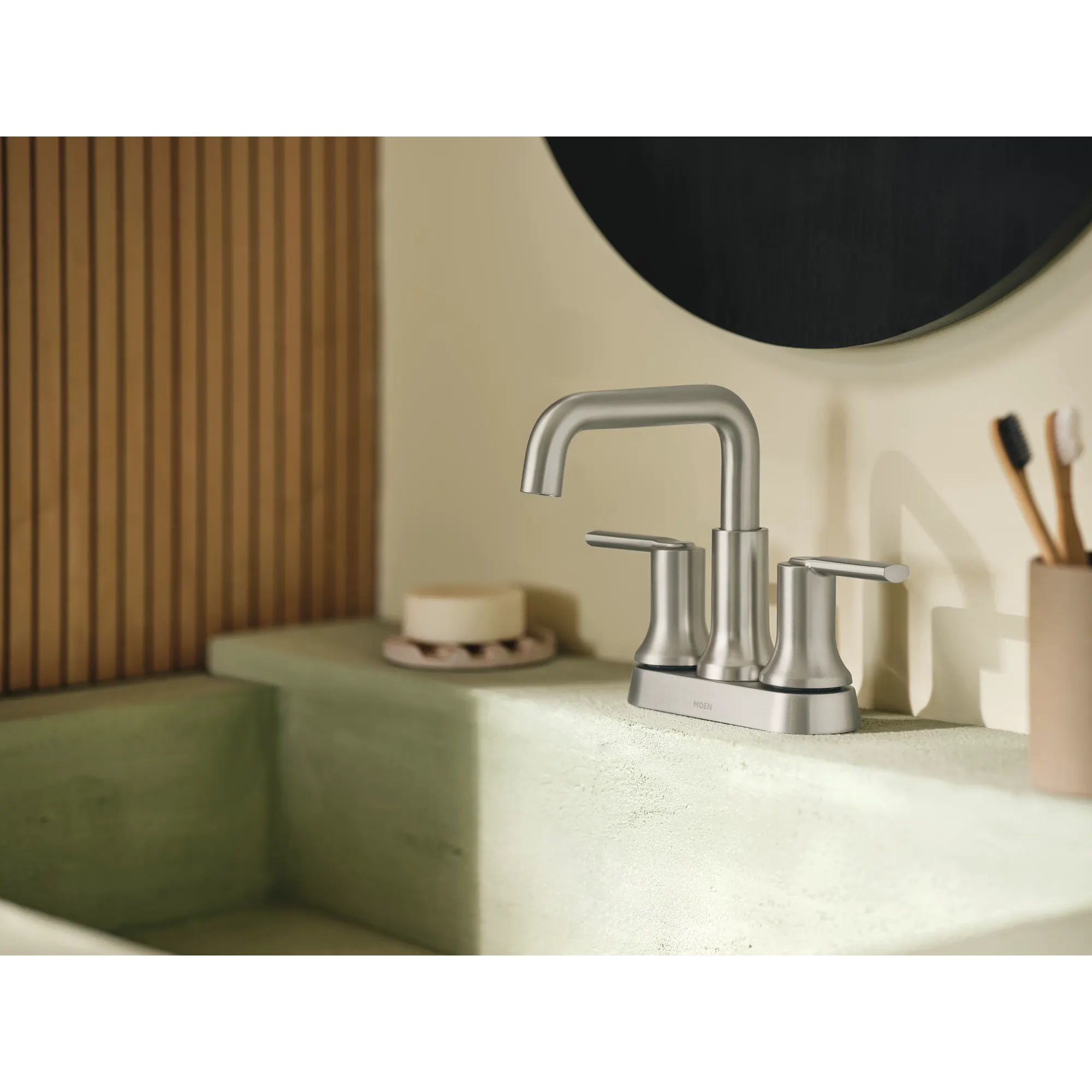 Zyla Chrome two-handle high arc bathroom faucet - Image 14