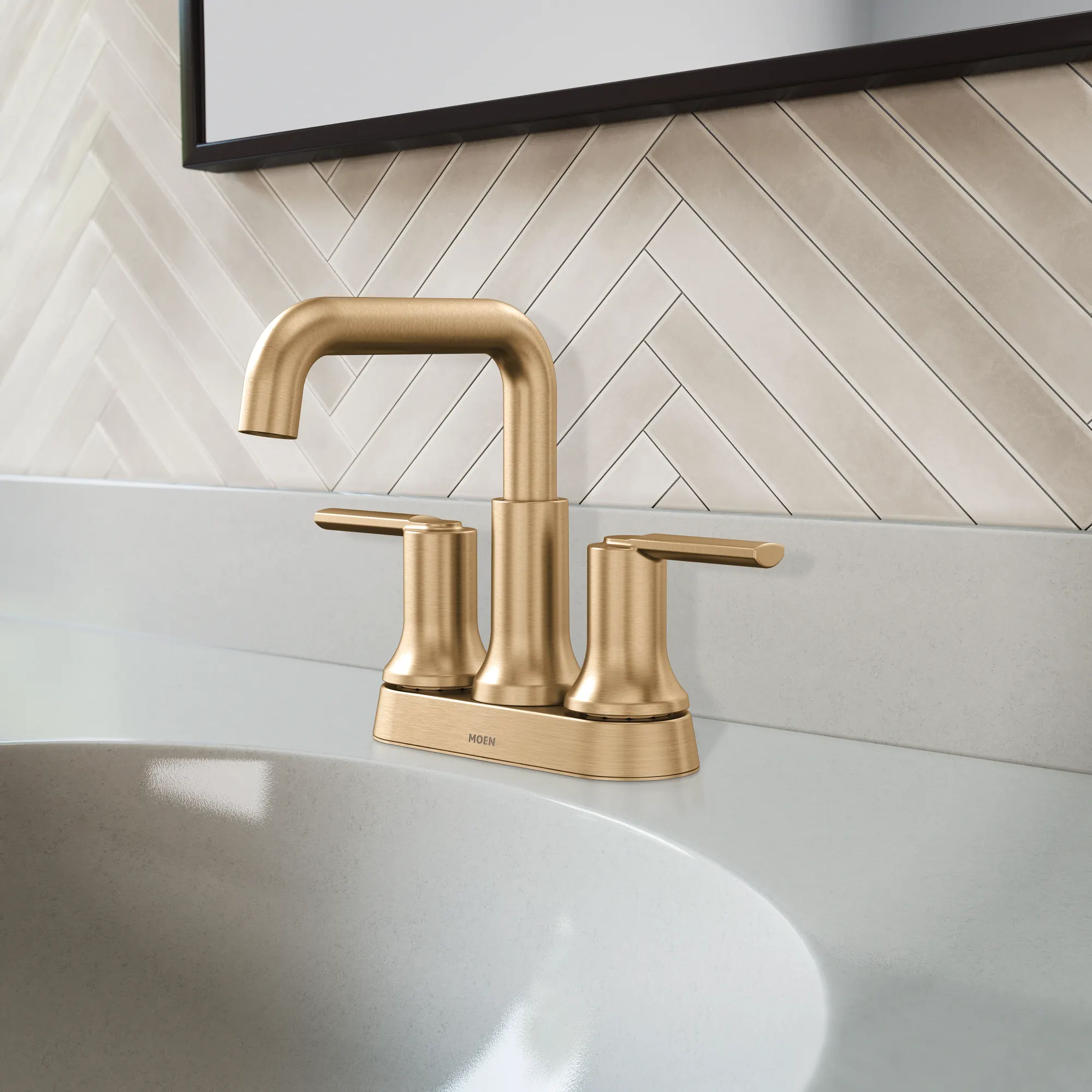 Zyla Chrome two-handle high arc bathroom faucet - Image 21