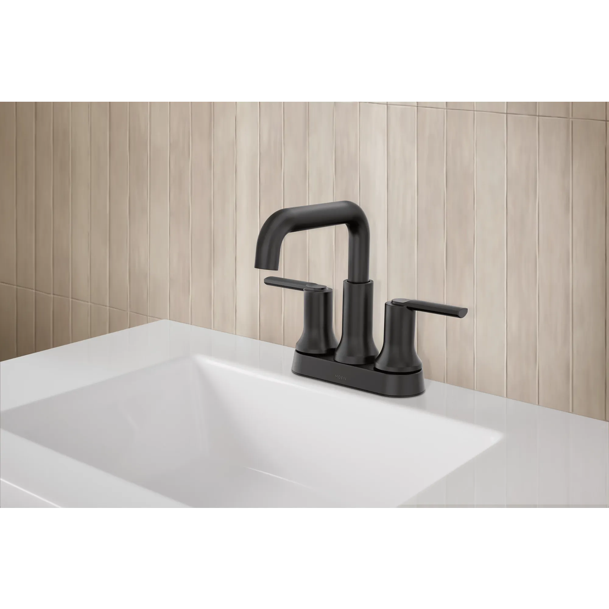 Zyla Chrome two-handle high arc bathroom faucet - Image 6