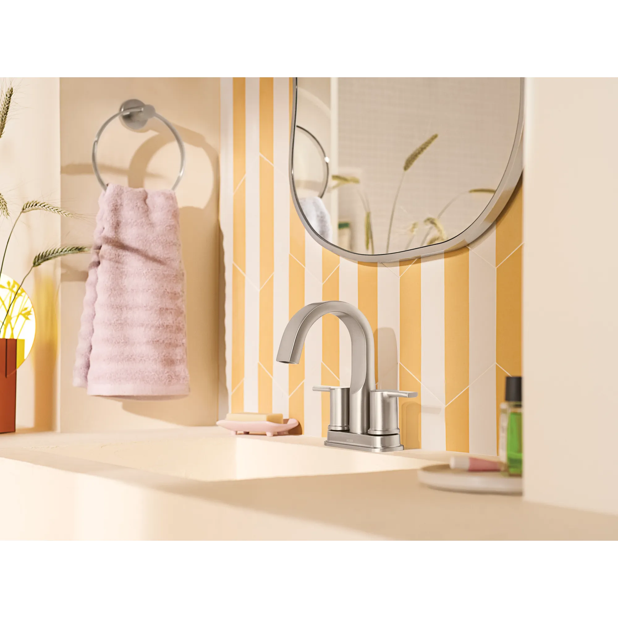 Avri Two-handle Centerset Bathroom Sink Faucet - Image 9
