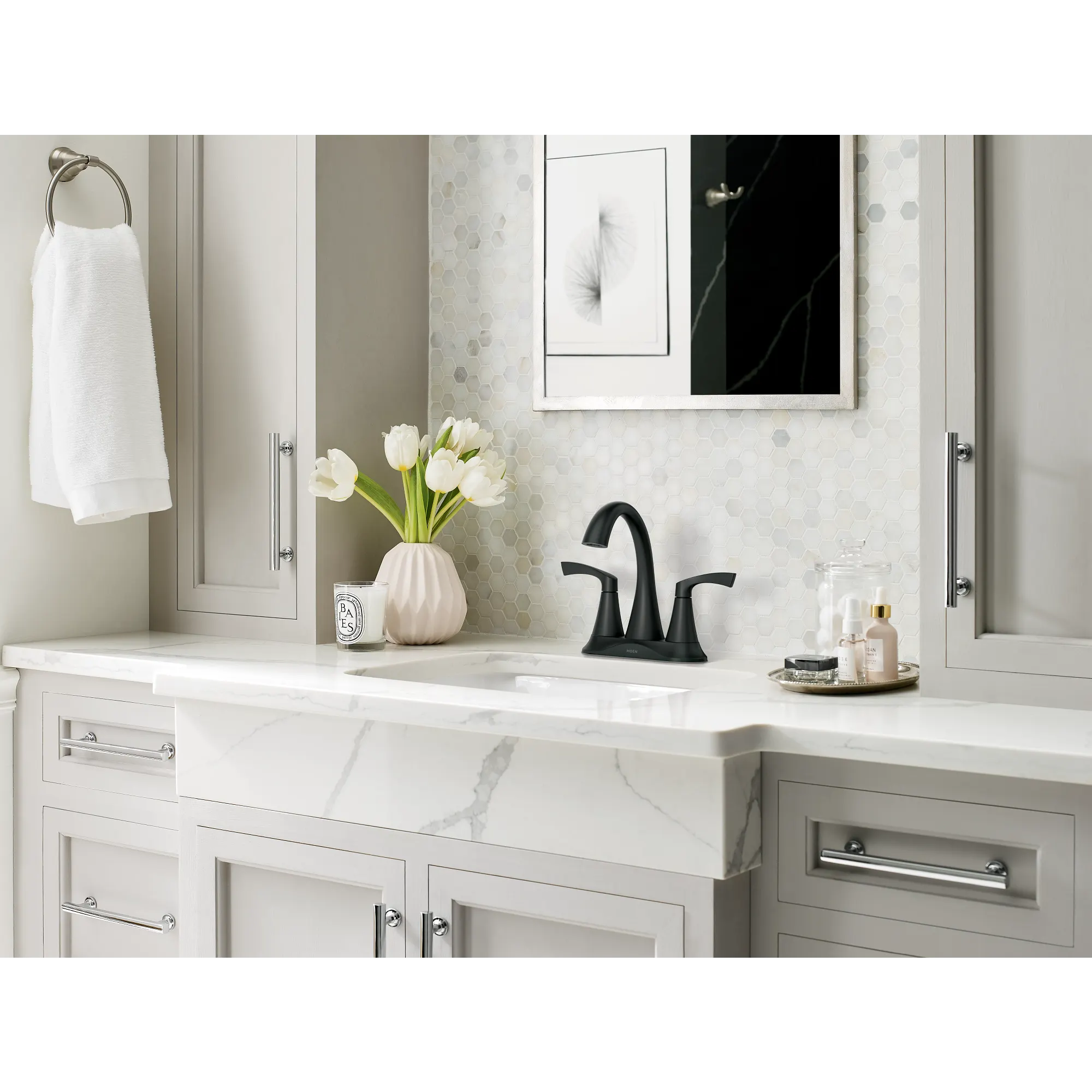 Korek Two-handle Centerset Bathroom Sink Faucet - Image 7