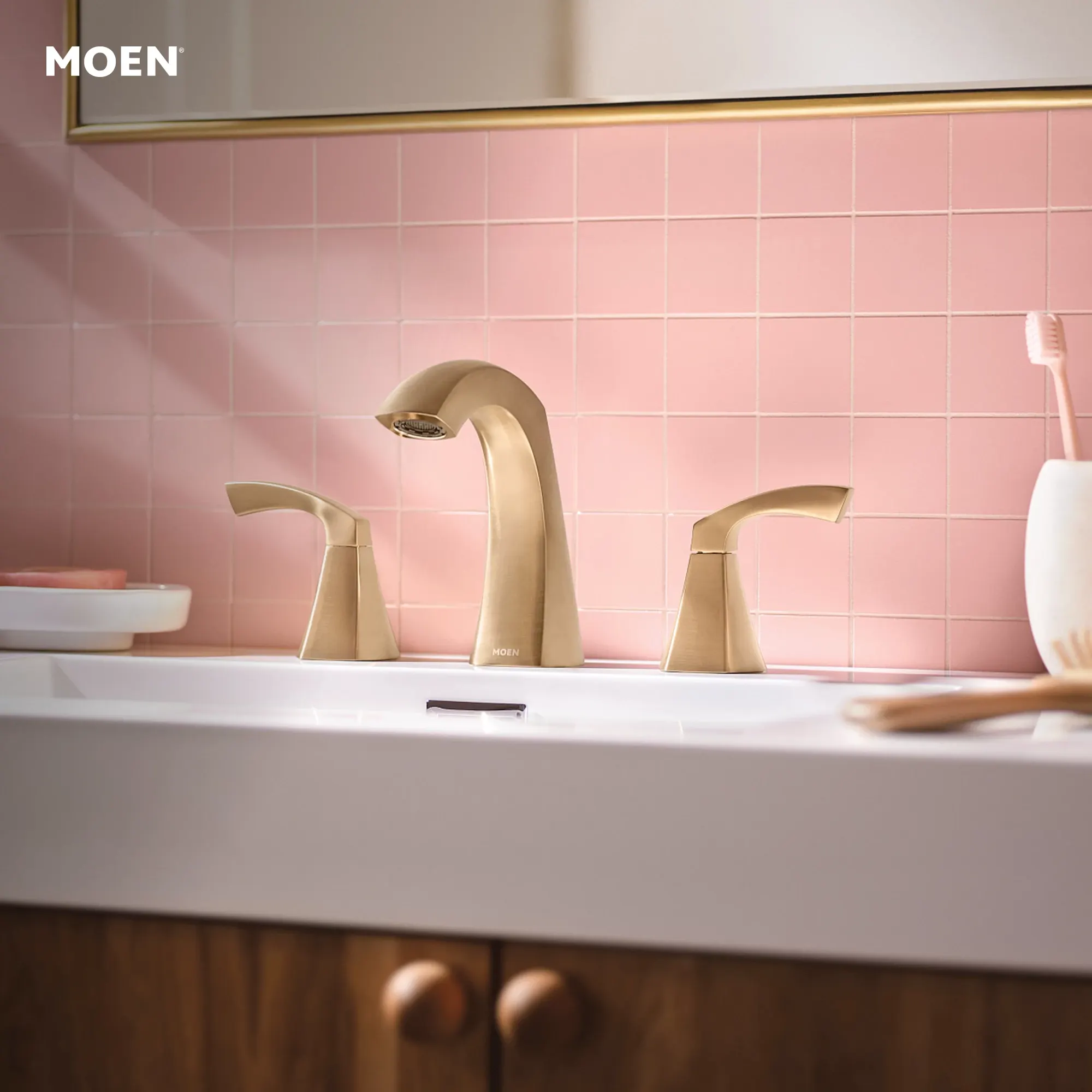 Lindor Two-Handle Widespread Bathroom Sink Faucet - Image 26
