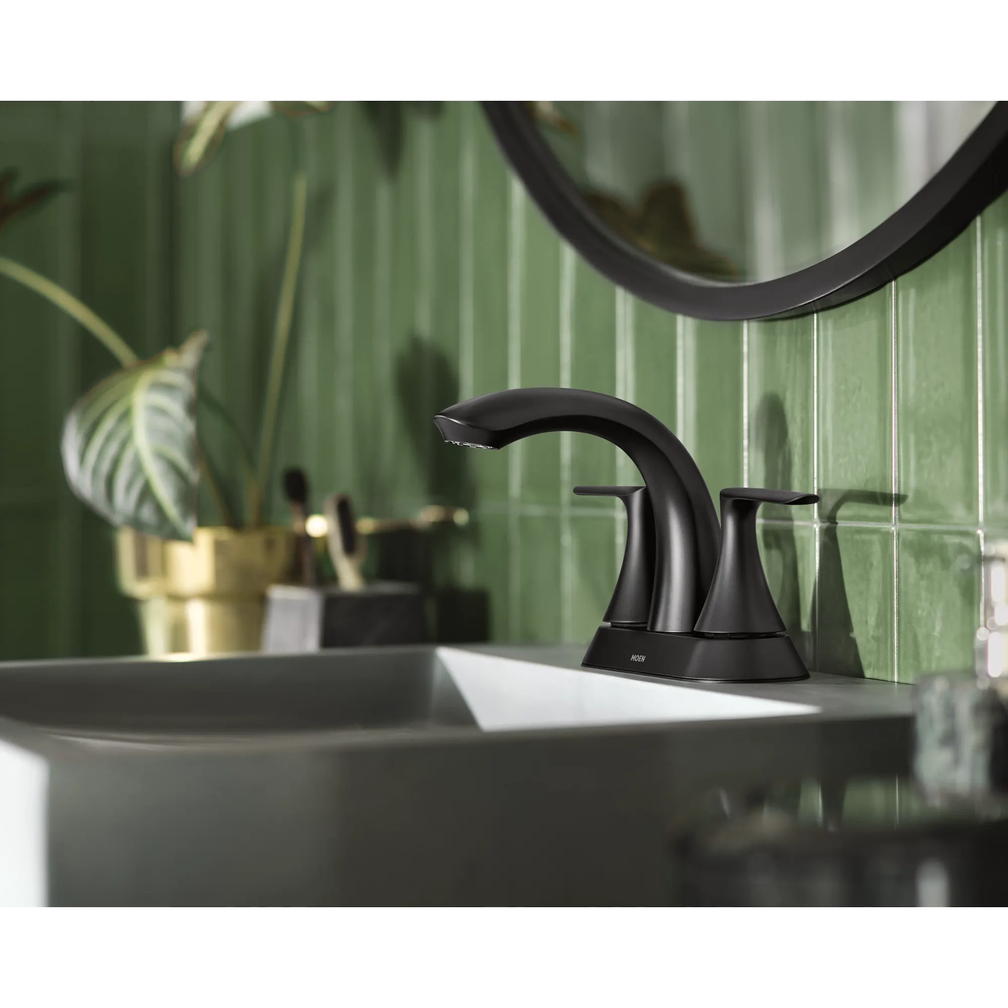 Findlay Two-handle Centerset Bathroom Sink Faucet - Image 2