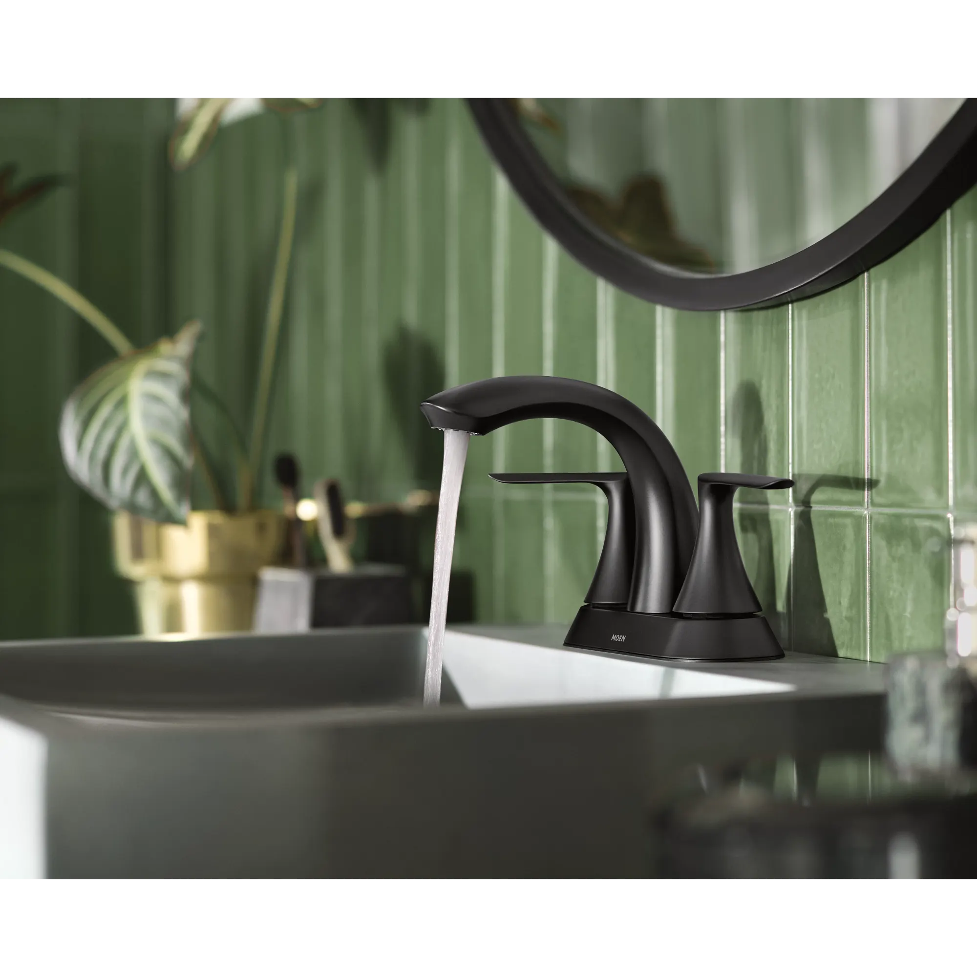 Findlay Two-handle Centerset Bathroom Sink Faucet - Image 3