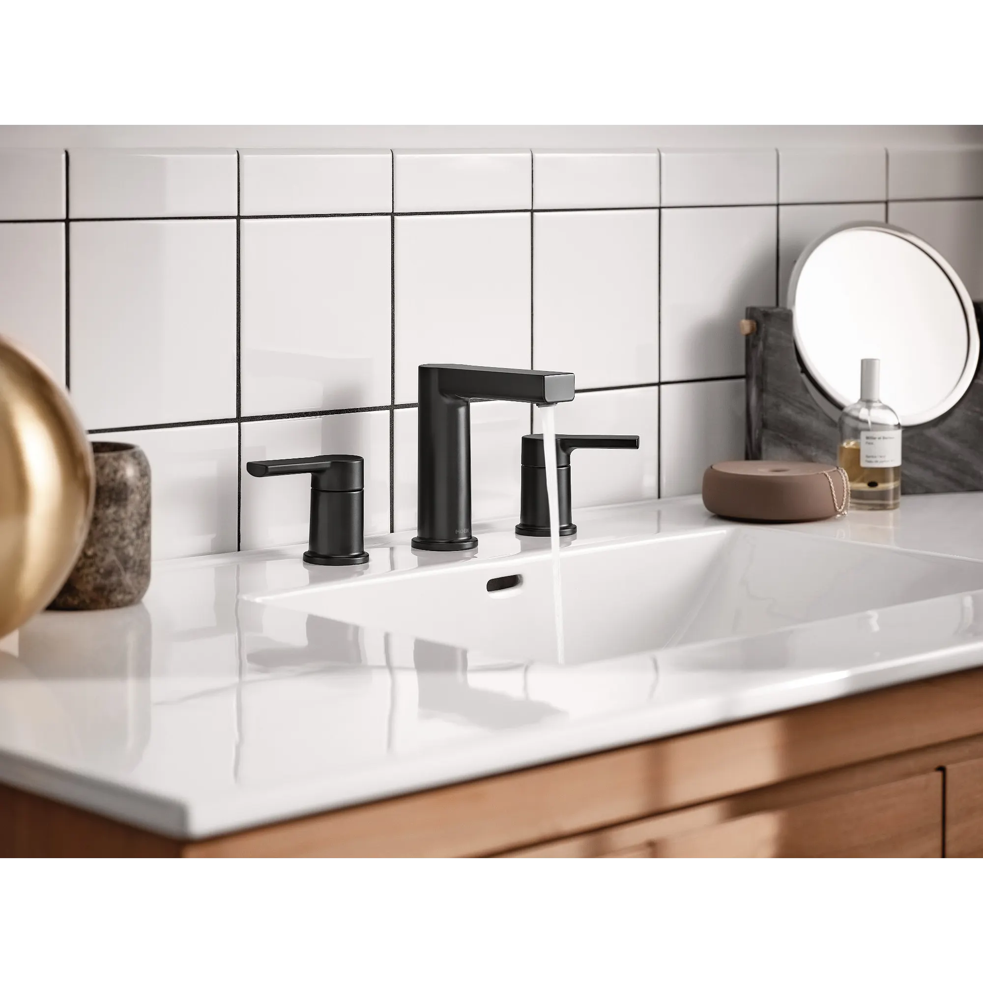 Rinza Two-Handle Widespread Bathroom Sink Faucet - Image 13