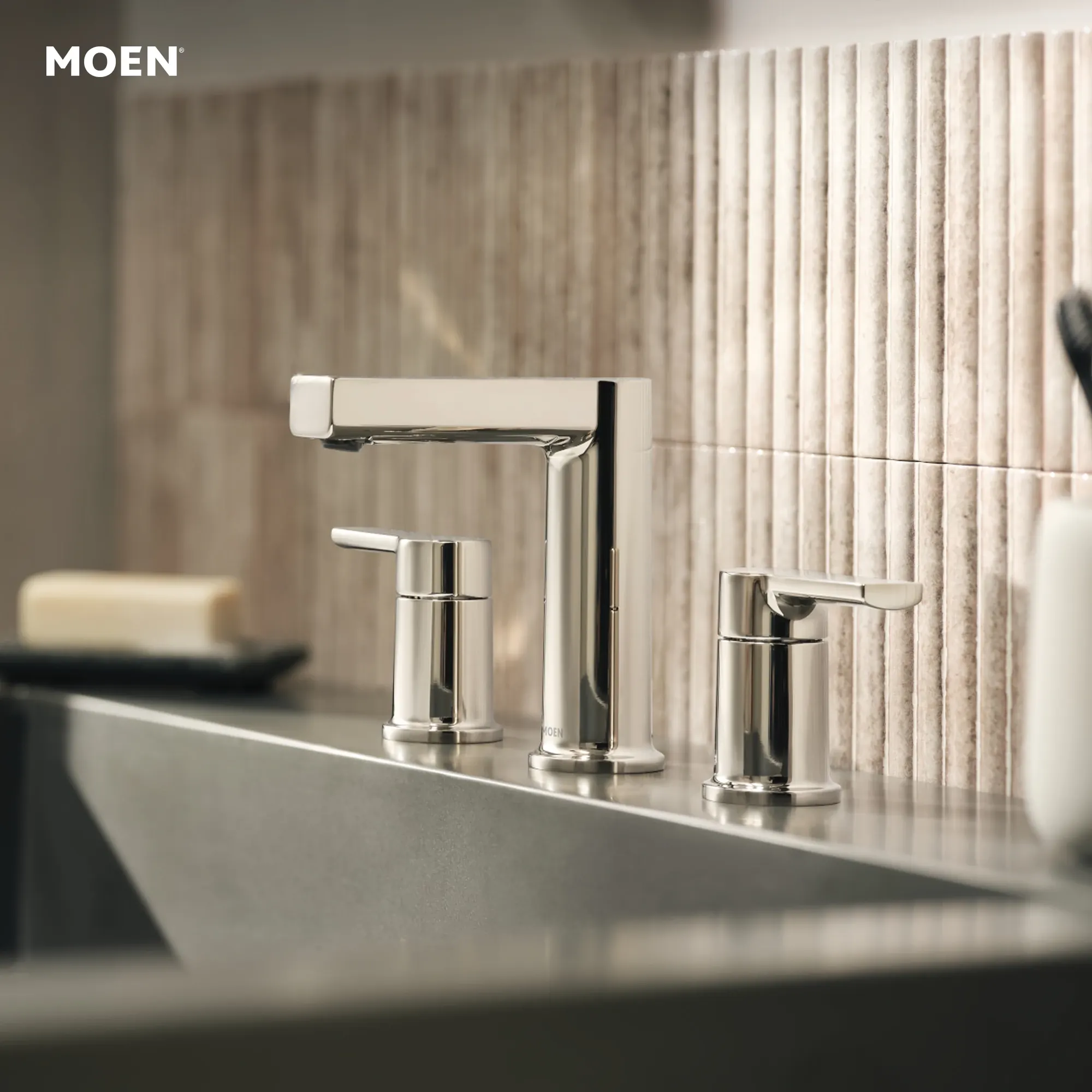 Rinza Two-Handle Widespread Bathroom Sink Faucet - Image 24