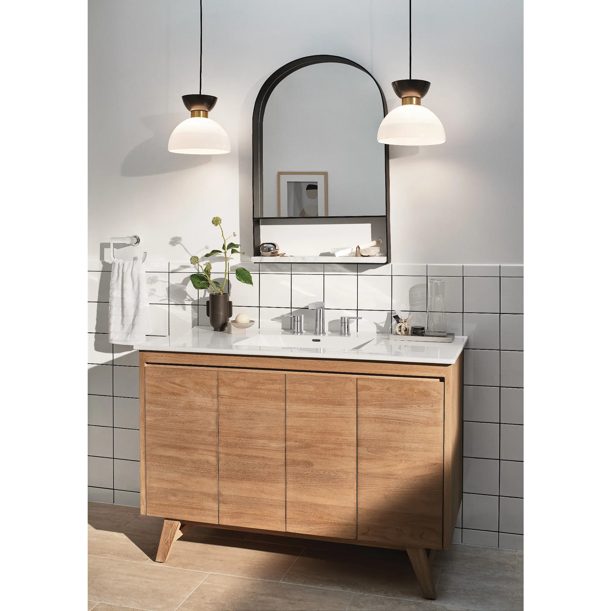 Rinza Two-Handle Widespread Bathroom Sink Faucet - Image 7