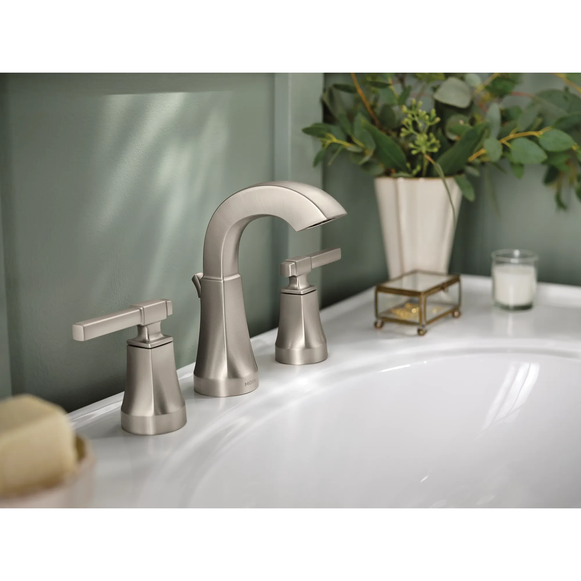 Ayda Two-Handle Widespread Bathroom Sink Faucet - Image 2