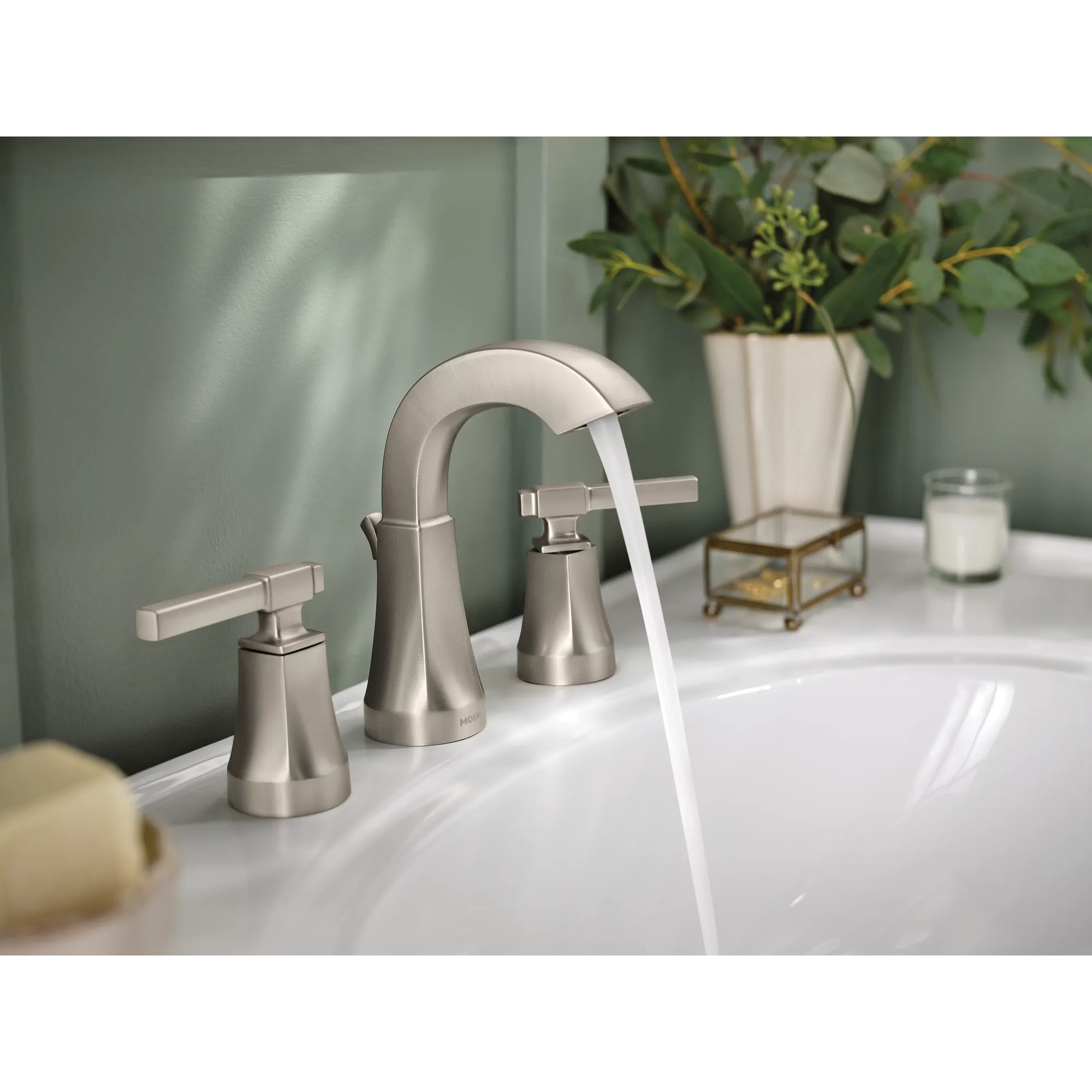 Ayda Two-Handle Widespread Bathroom Sink Faucet - Image 3