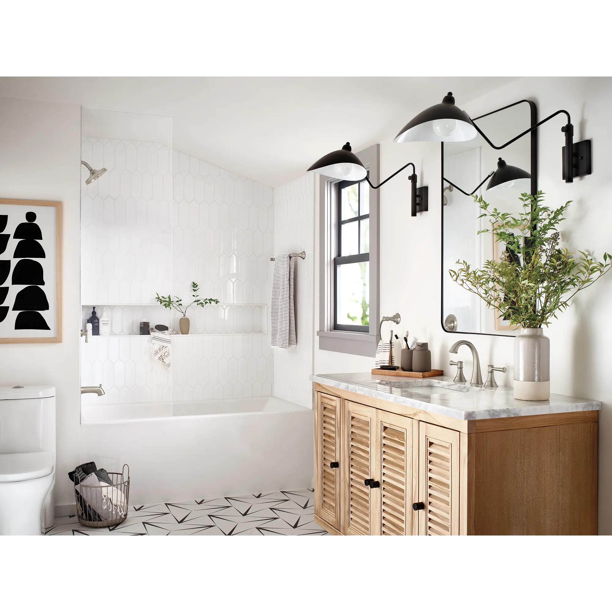 Gilmour Two-handle High Arc Bathroom Faucet - Image 4