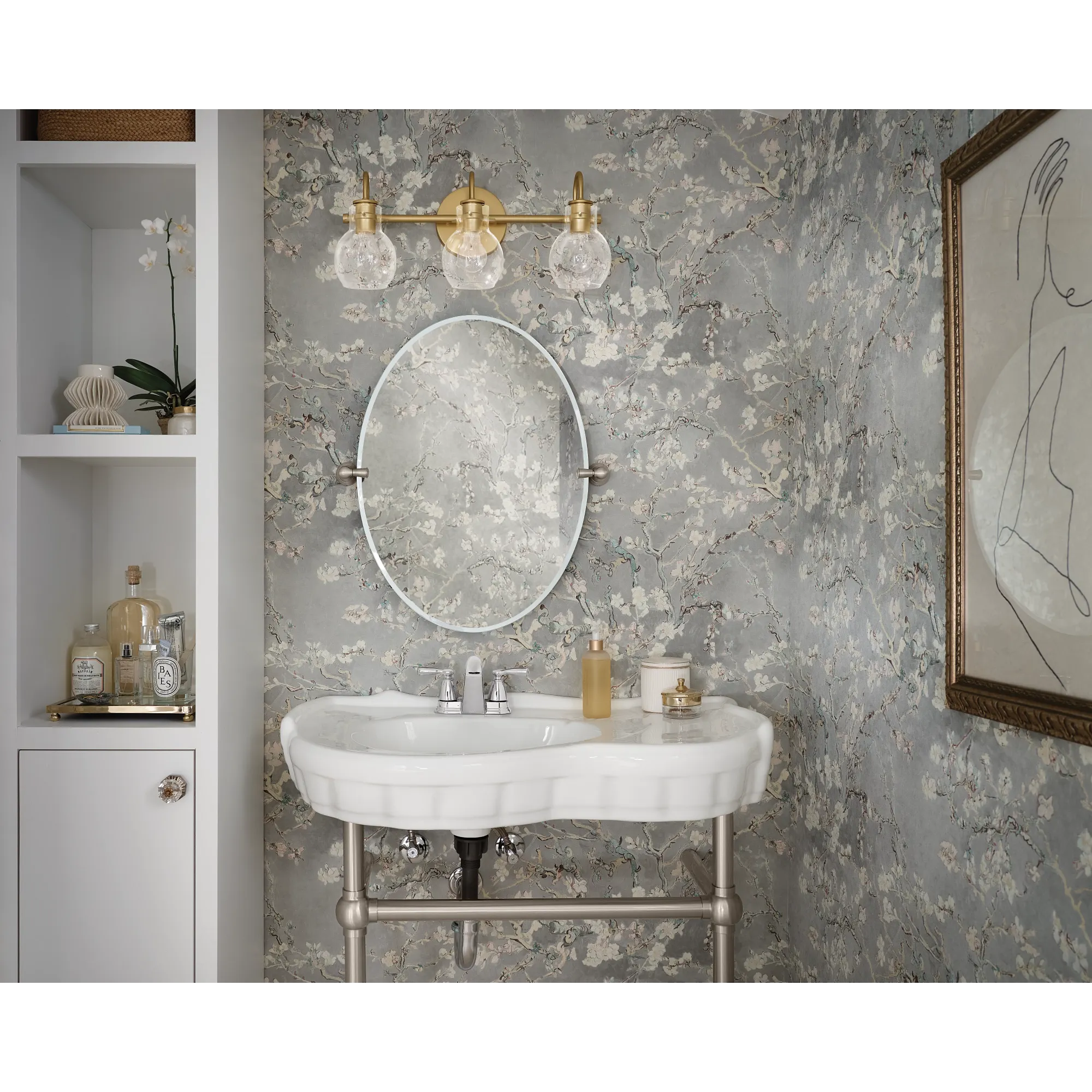 Banbury Two-handle Centerset Bathroom Sink Faucet - Image 3