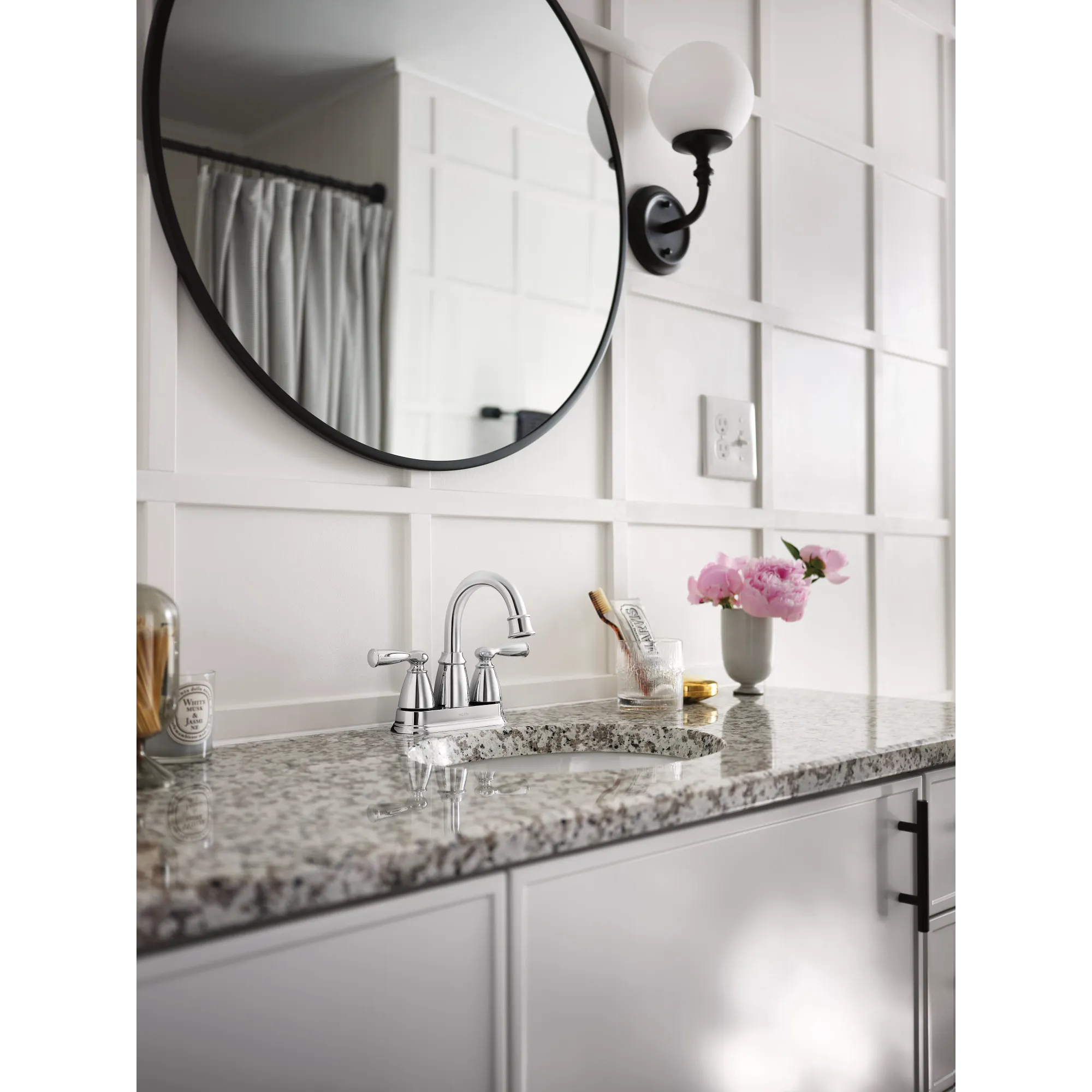 Banbury Two-handle Centerset Bathroom Sink Faucet - Image 2