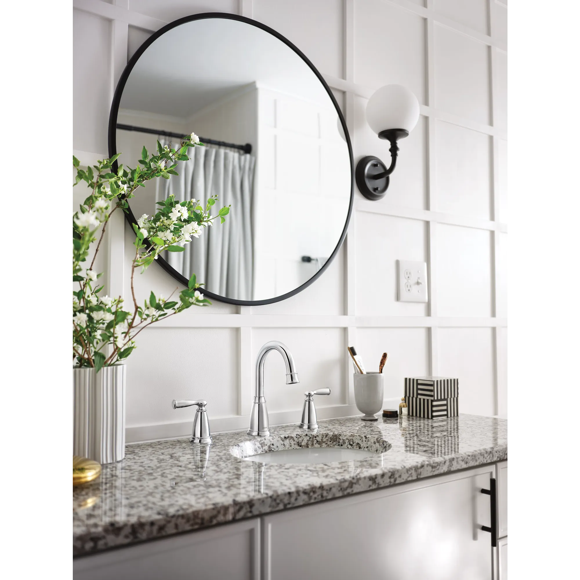 Banbury Two-Handle Widespread Bathroom Sink Faucet - Image 4