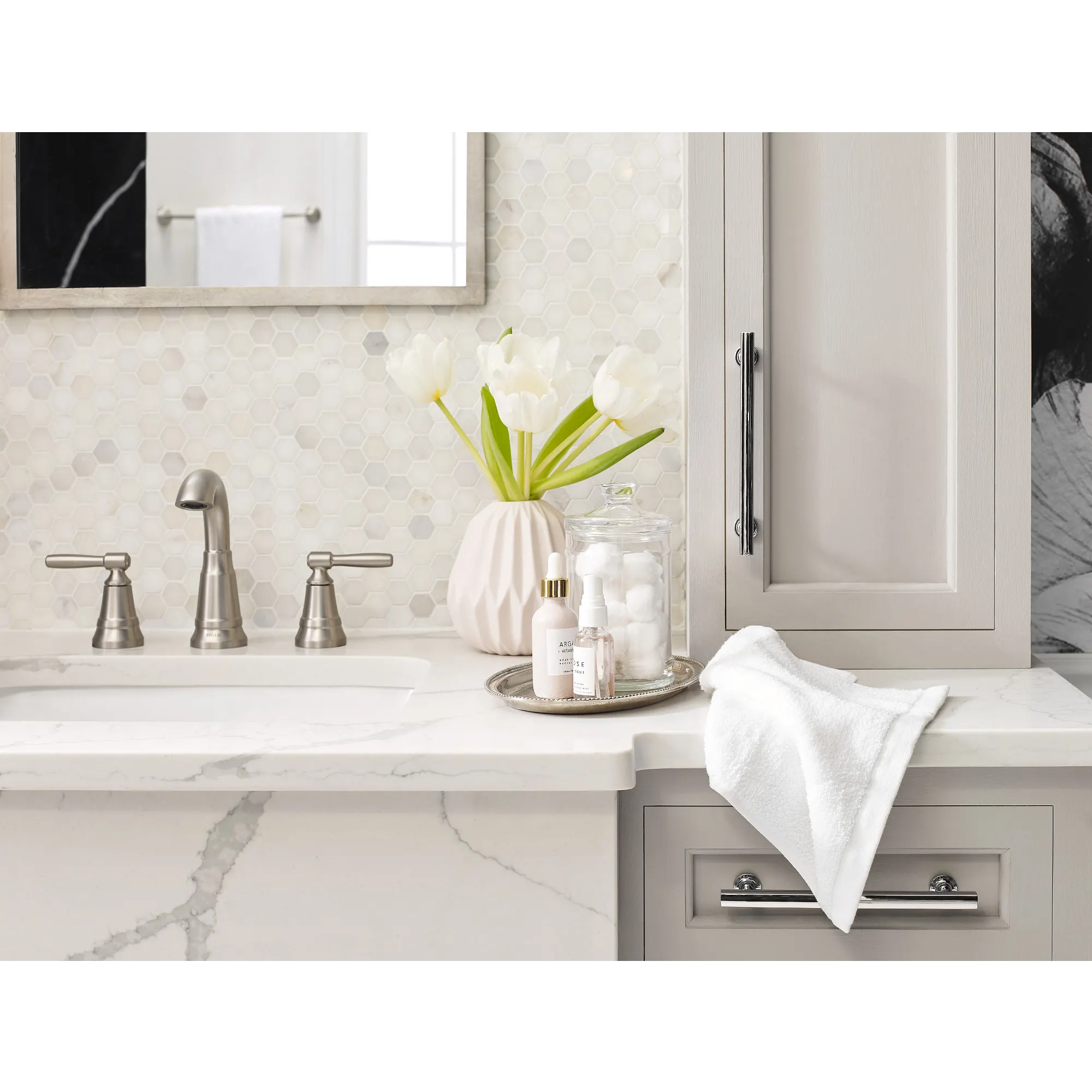 Halle Two-Handle Widespread Bathroom Sink Faucet - Image 6