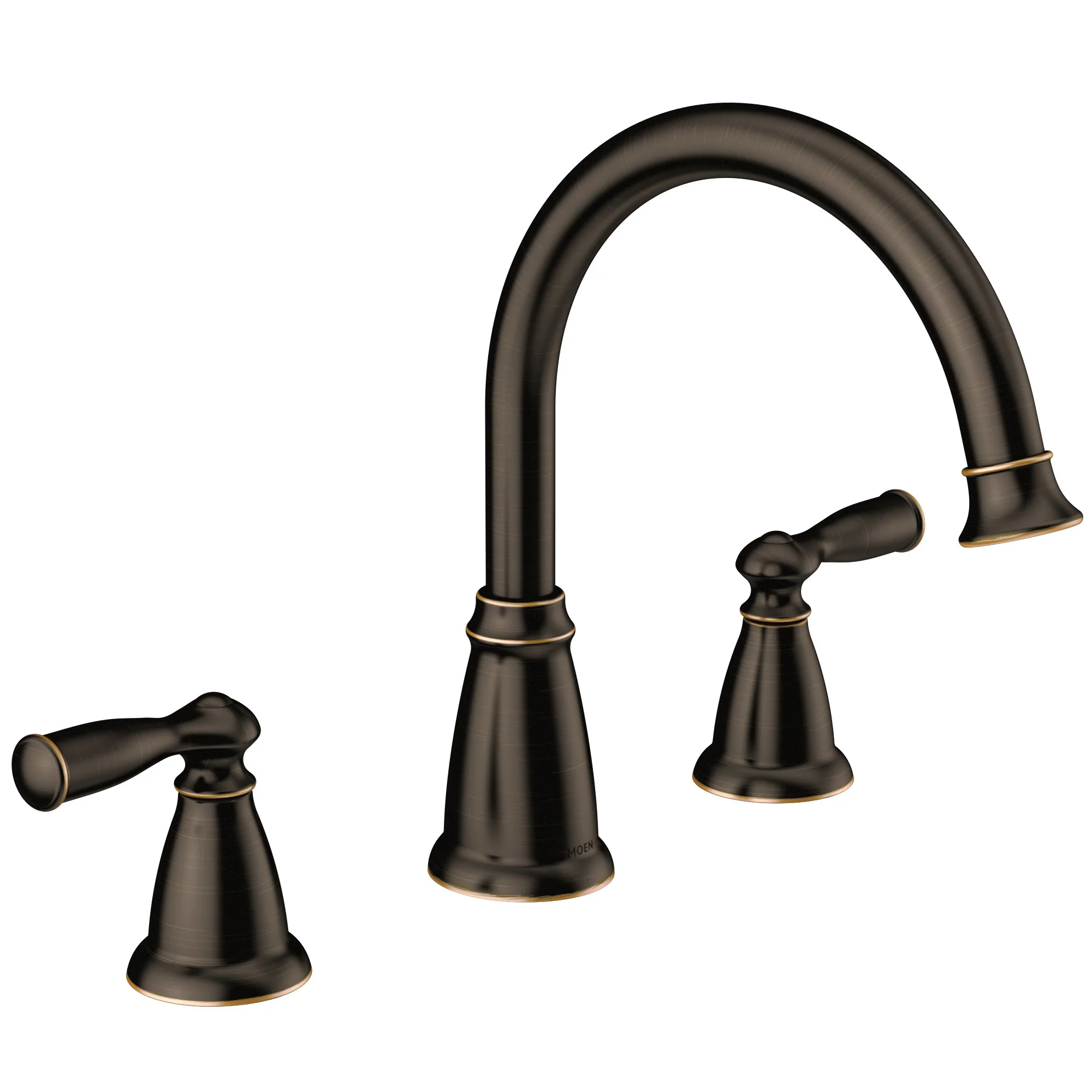 Banbury Two-Handle High Arc Roman Tub Faucet - Image 4