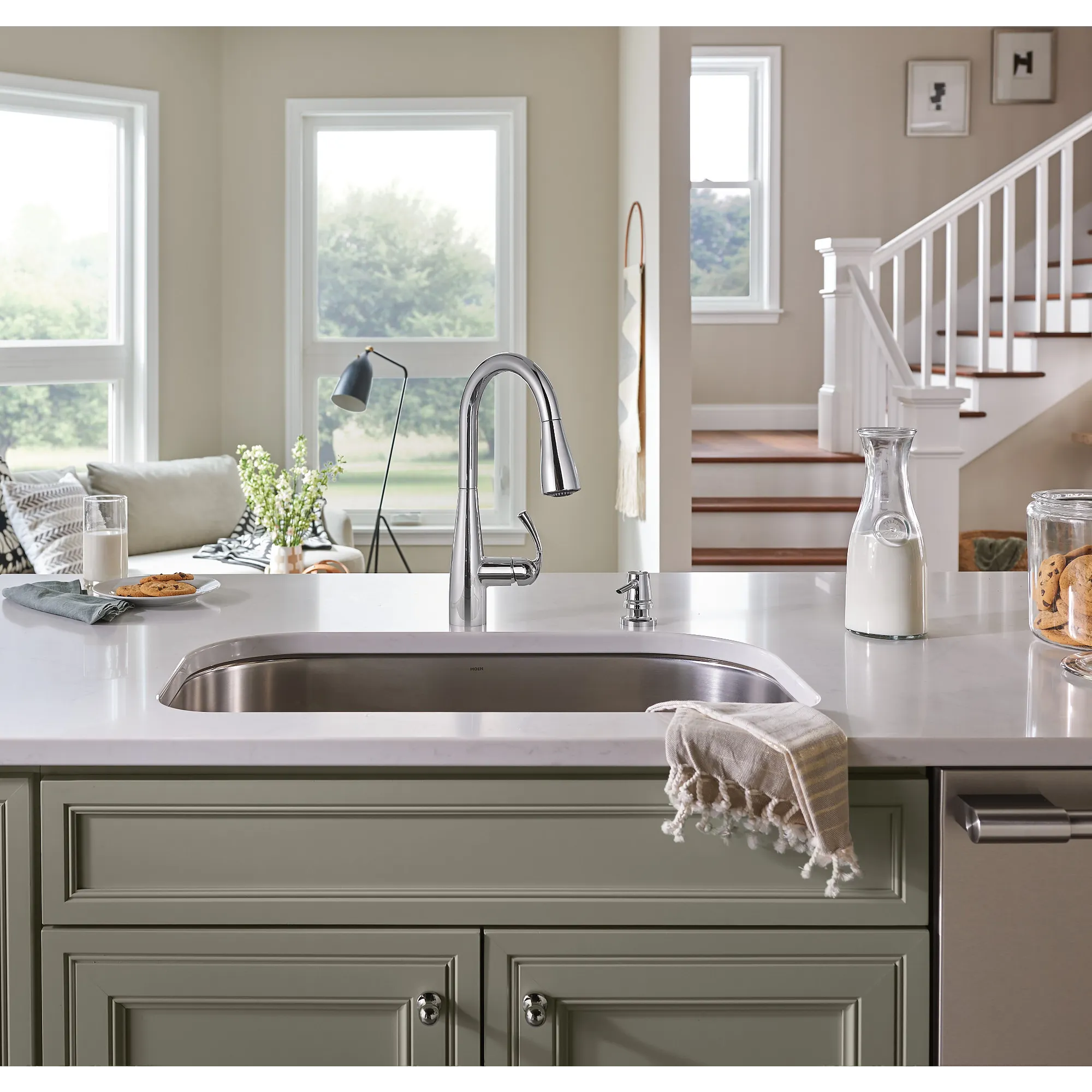Essie One-Handle Pulldown Kitchen Faucet - Image 11