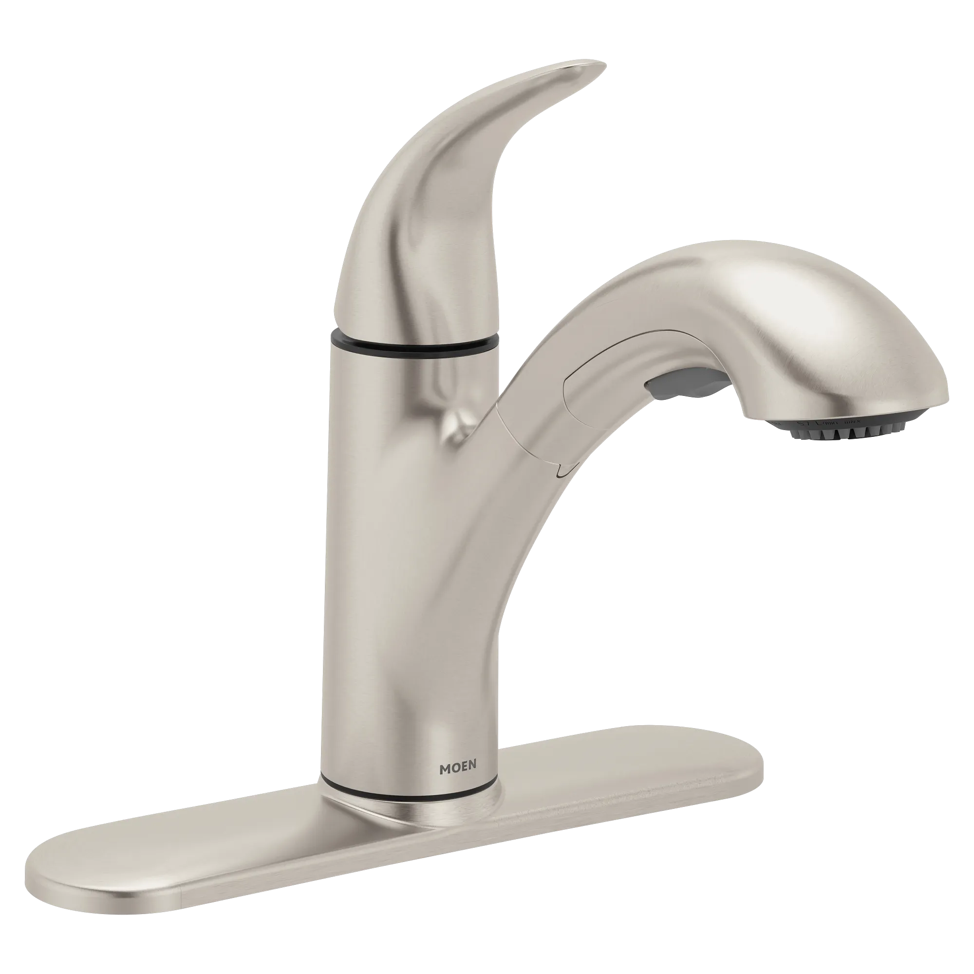 Bokeh Chrome one-handle pullout kitchen faucet - Image 20