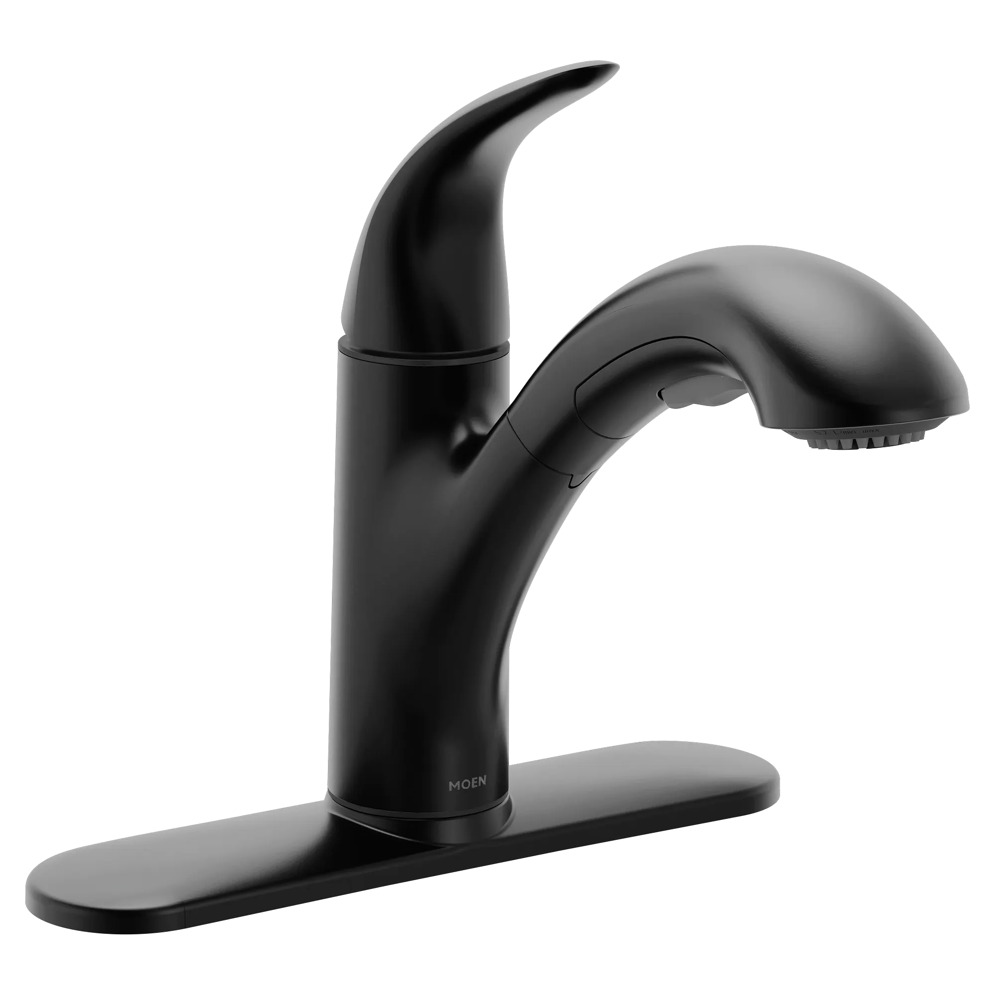 Bokeh Chrome one-handle pullout kitchen faucet - Image 9