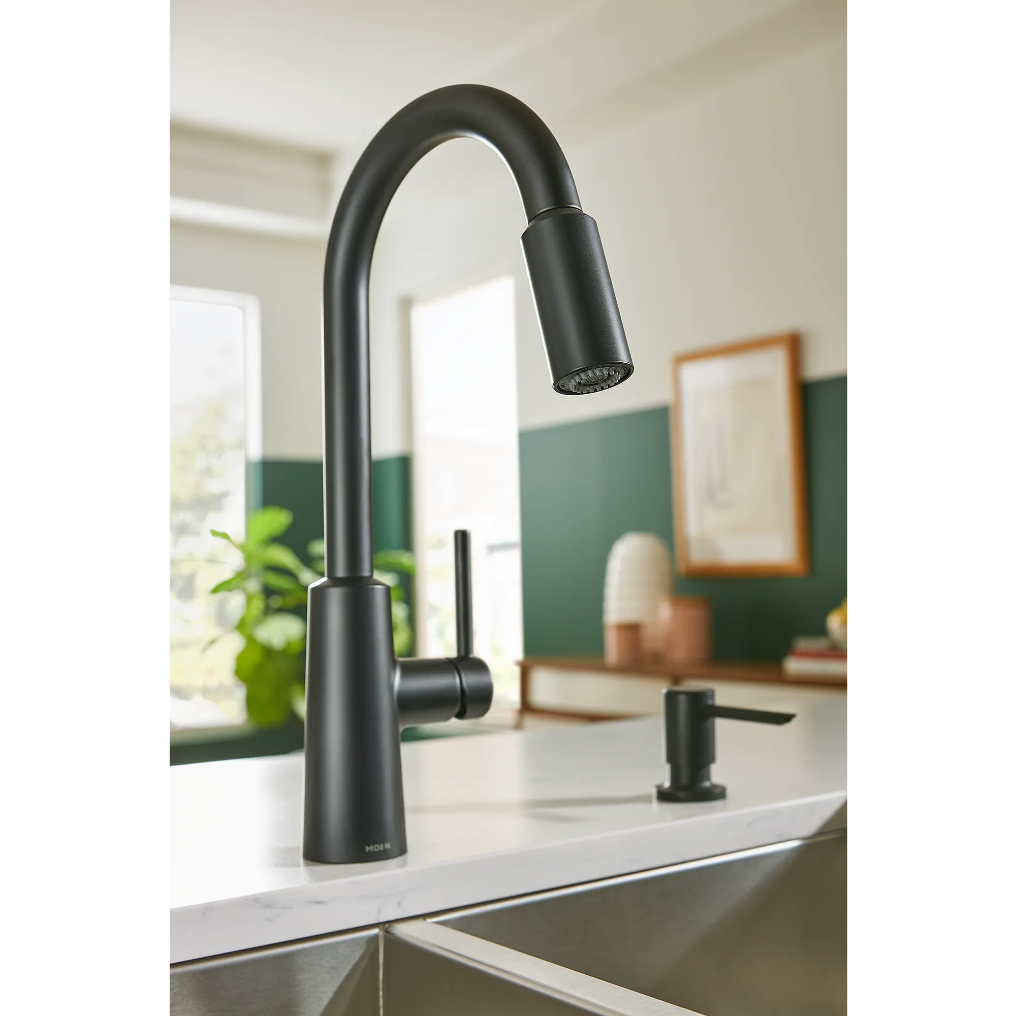 Nori One-Handle High Arc Pulldown Kitchen Faucet - Image 16