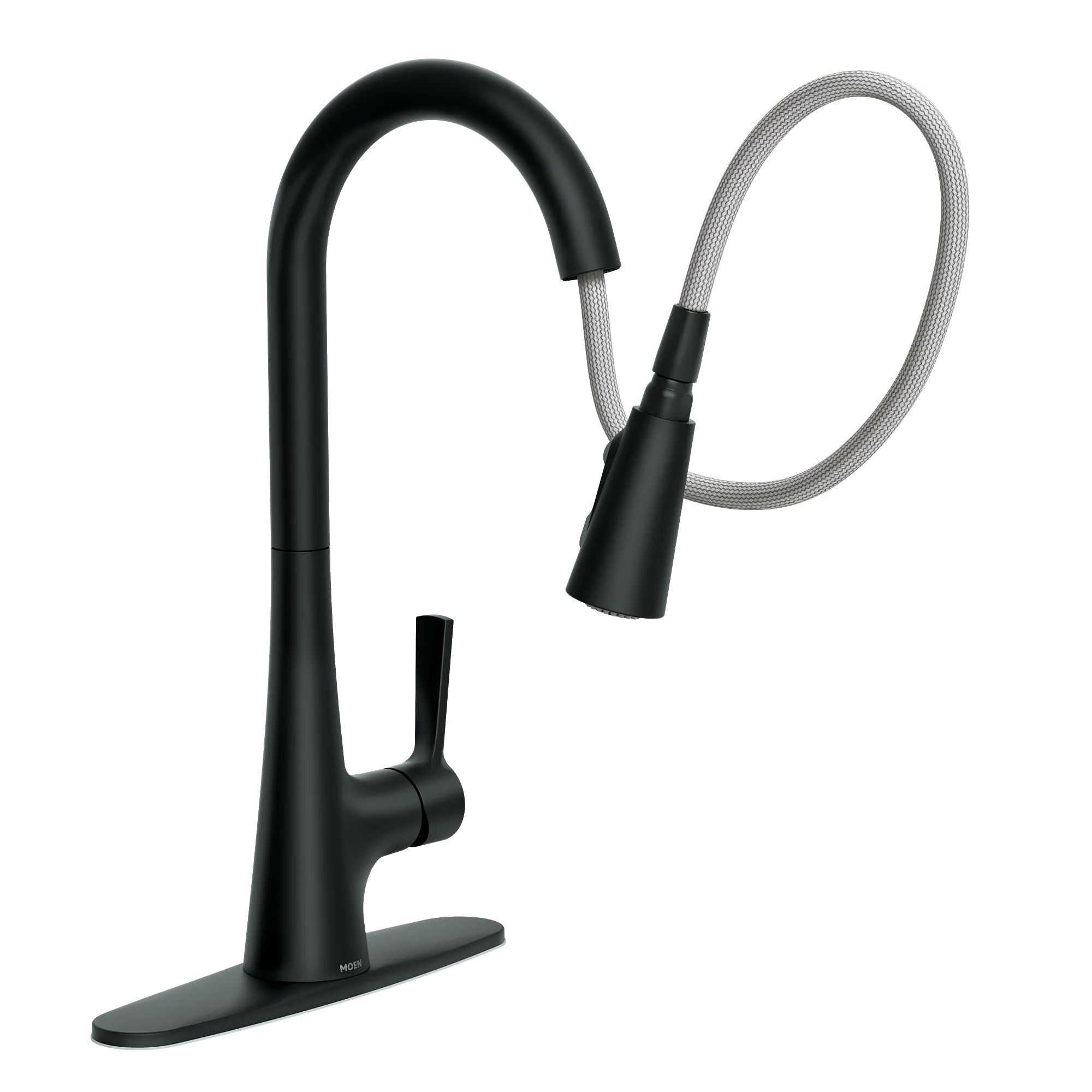 Mikah One-Handle High Arc Pulldown Kitchen Faucet - Image 5