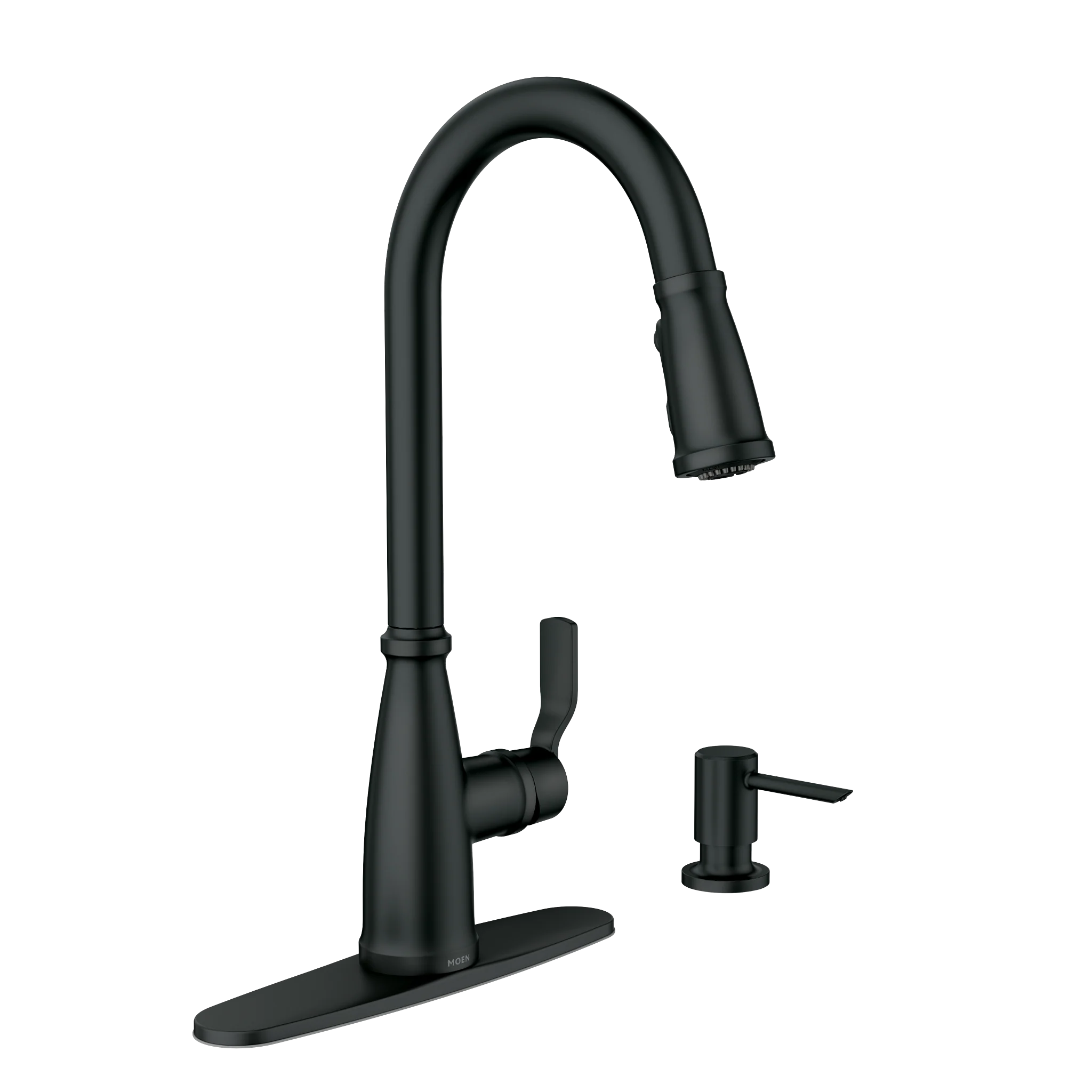 Nolia One-Handle High Arc Pulldown Kitchen Faucet - Image 10