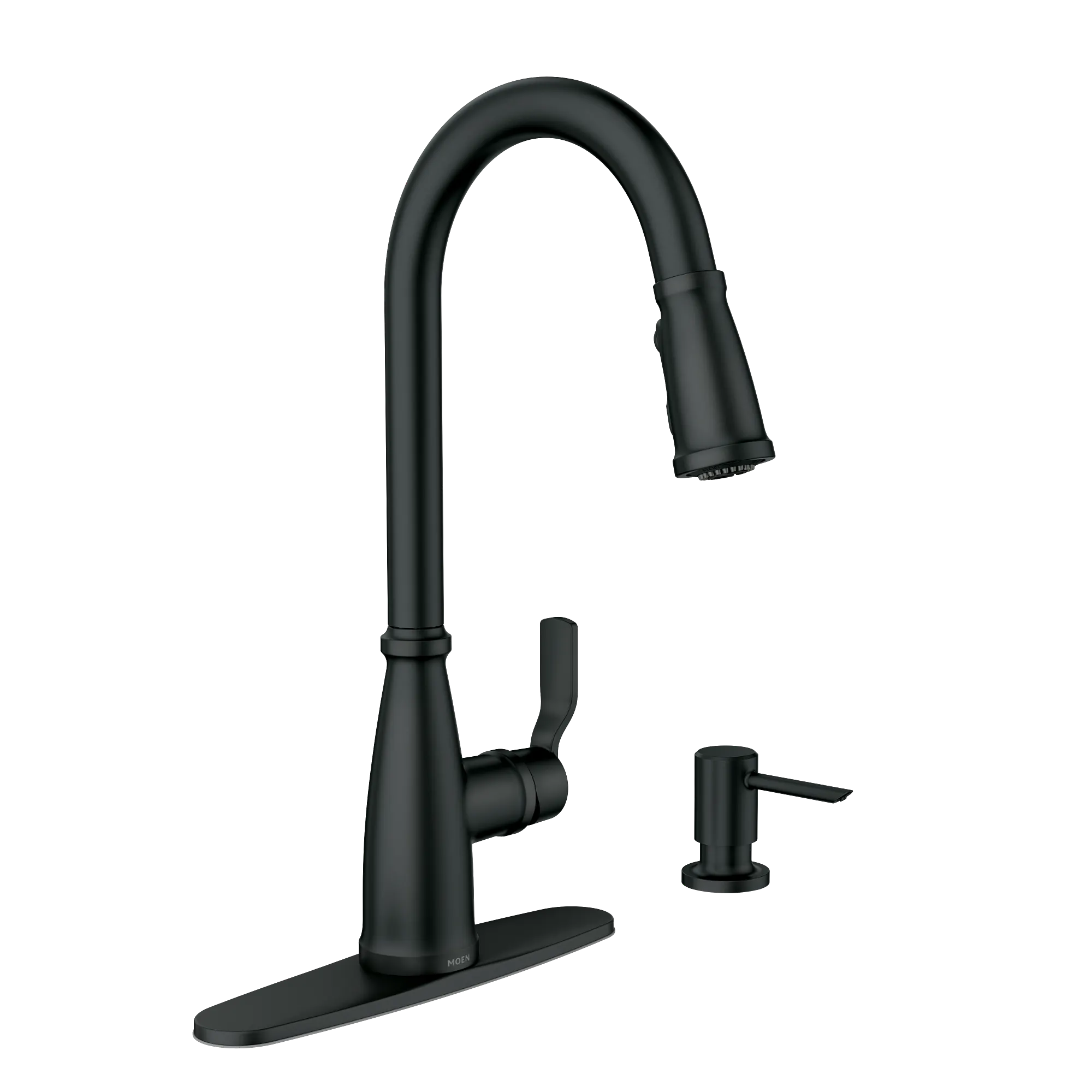 Nolia One-Handle High Arc Pulldown Kitchen Faucet - Image 13