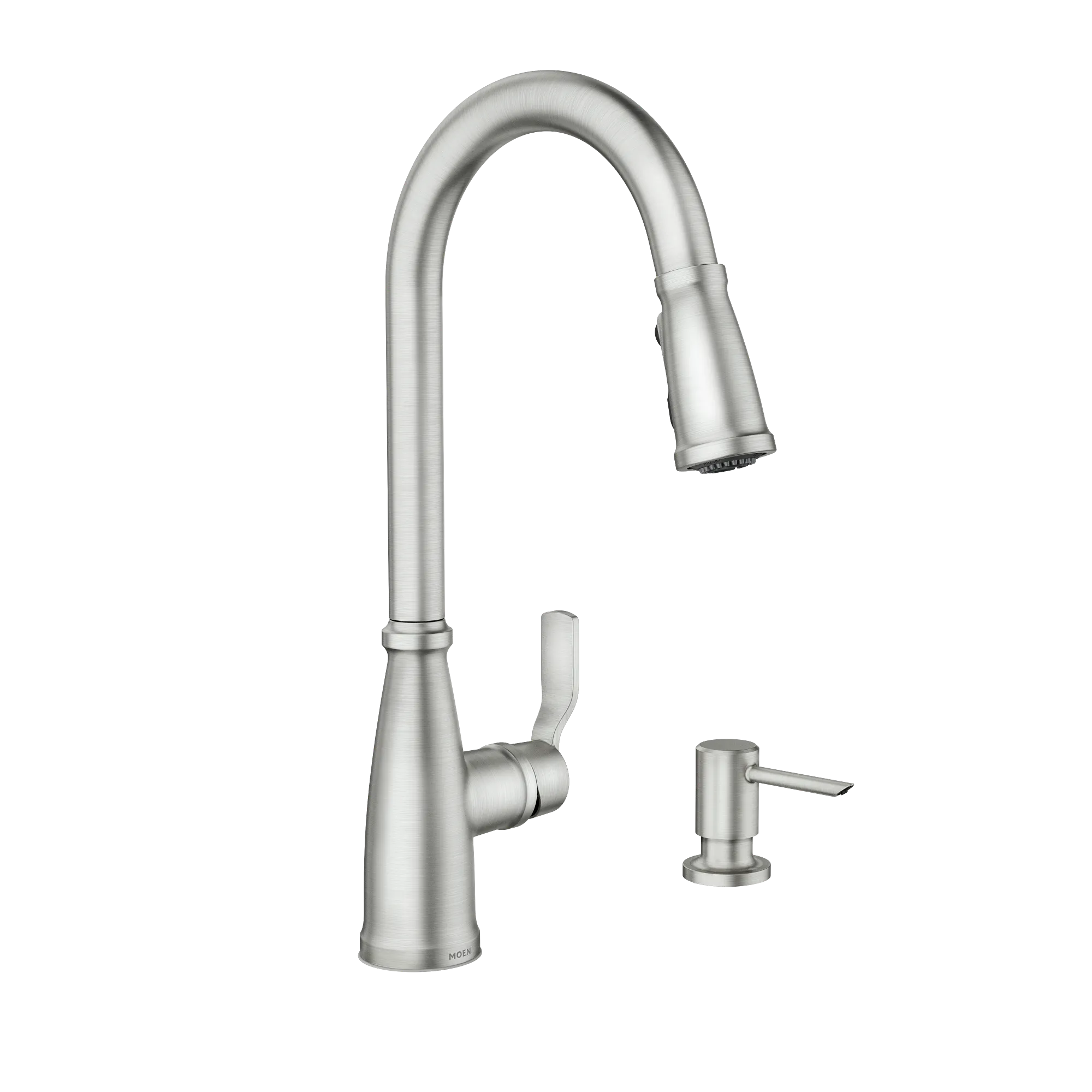 Nolia One-Handle High Arc Pulldown Kitchen Faucet - Image 25