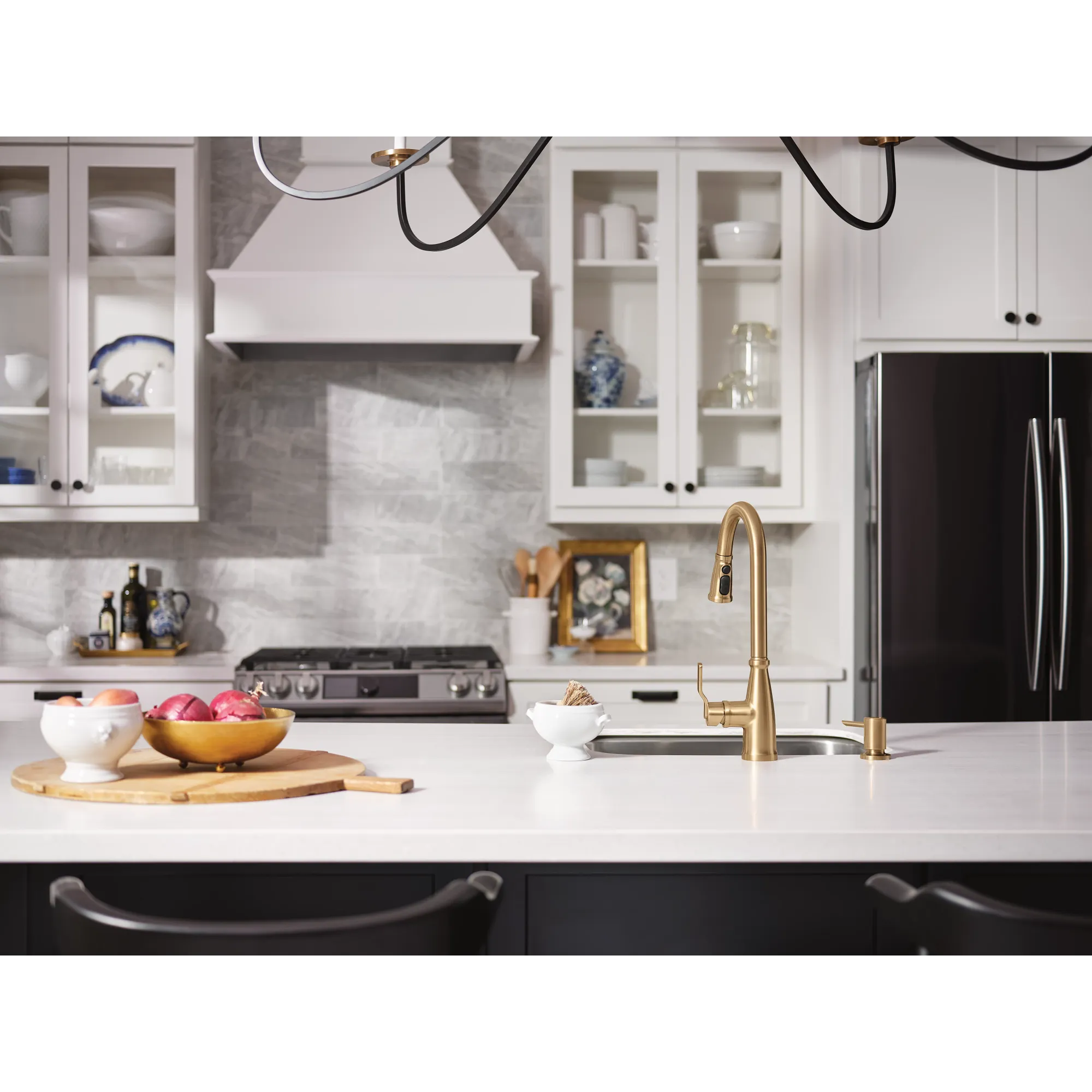 Nolia One-Handle High Arc Pulldown Kitchen Faucet - Image 27